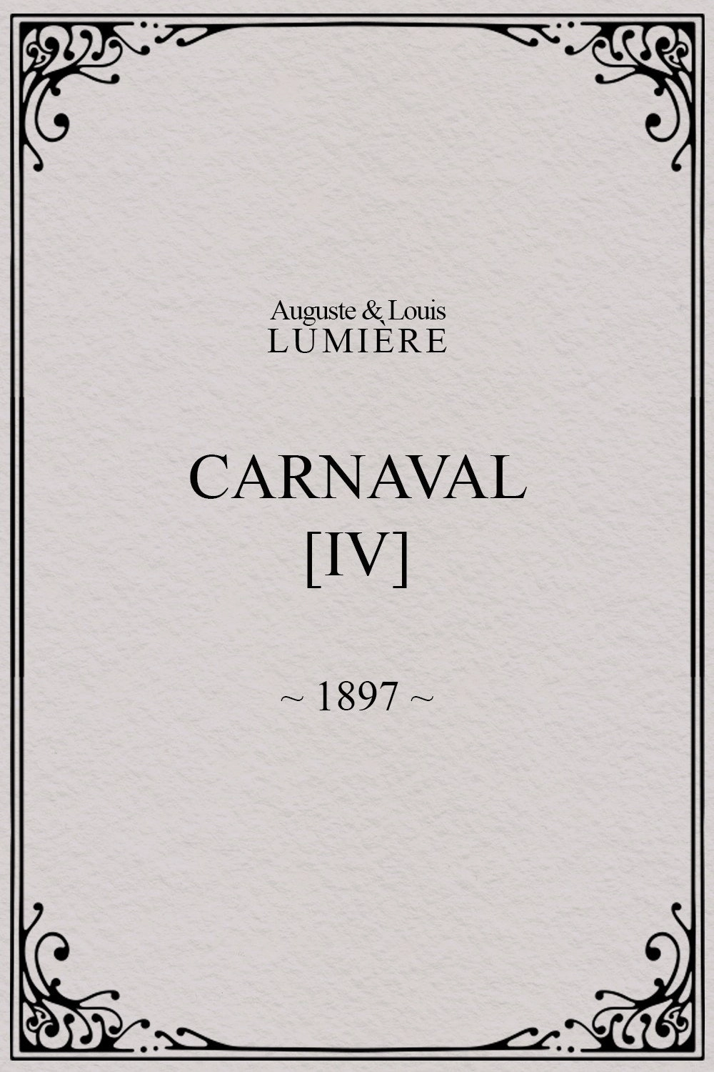Carnaval, [IV]
