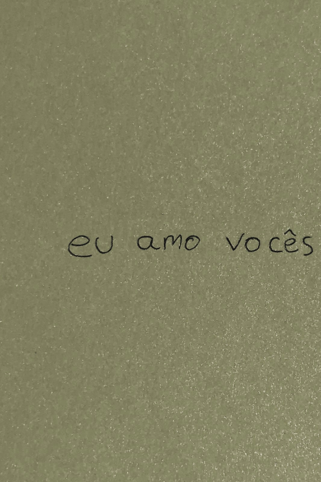 eu amo vocês