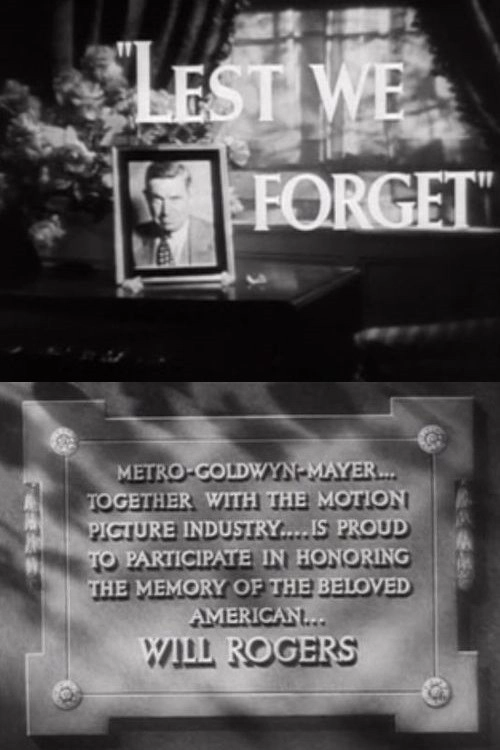 Lest We Forget