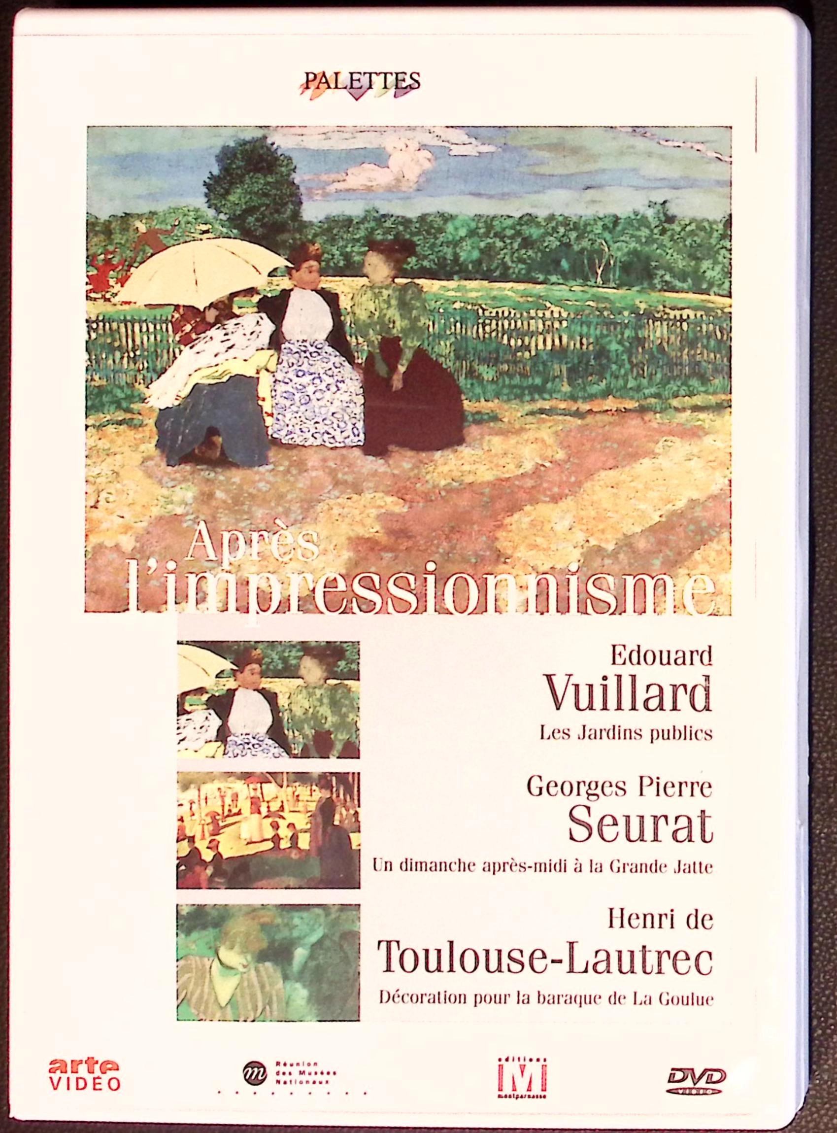 Palettes Après l'impressionisme