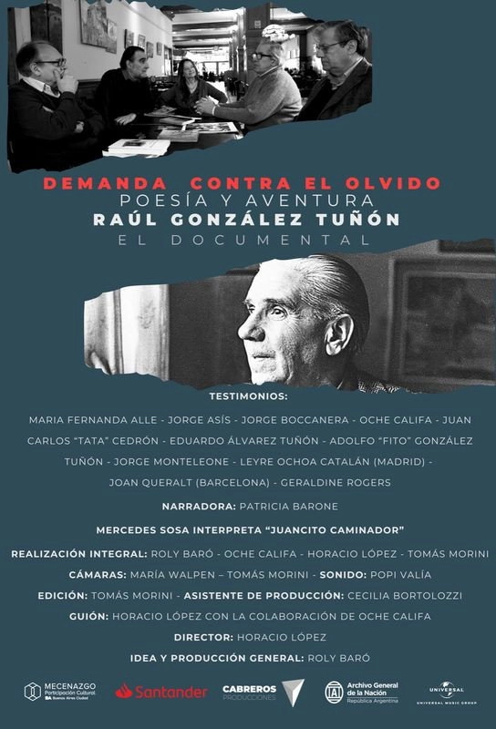 Demanda contra el olvido