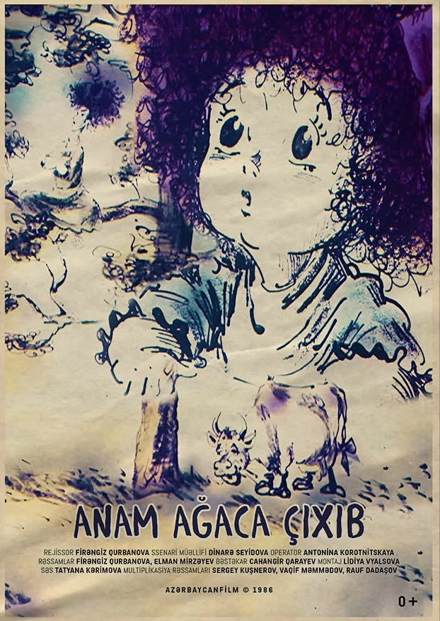 Anam ağaca çıxıb