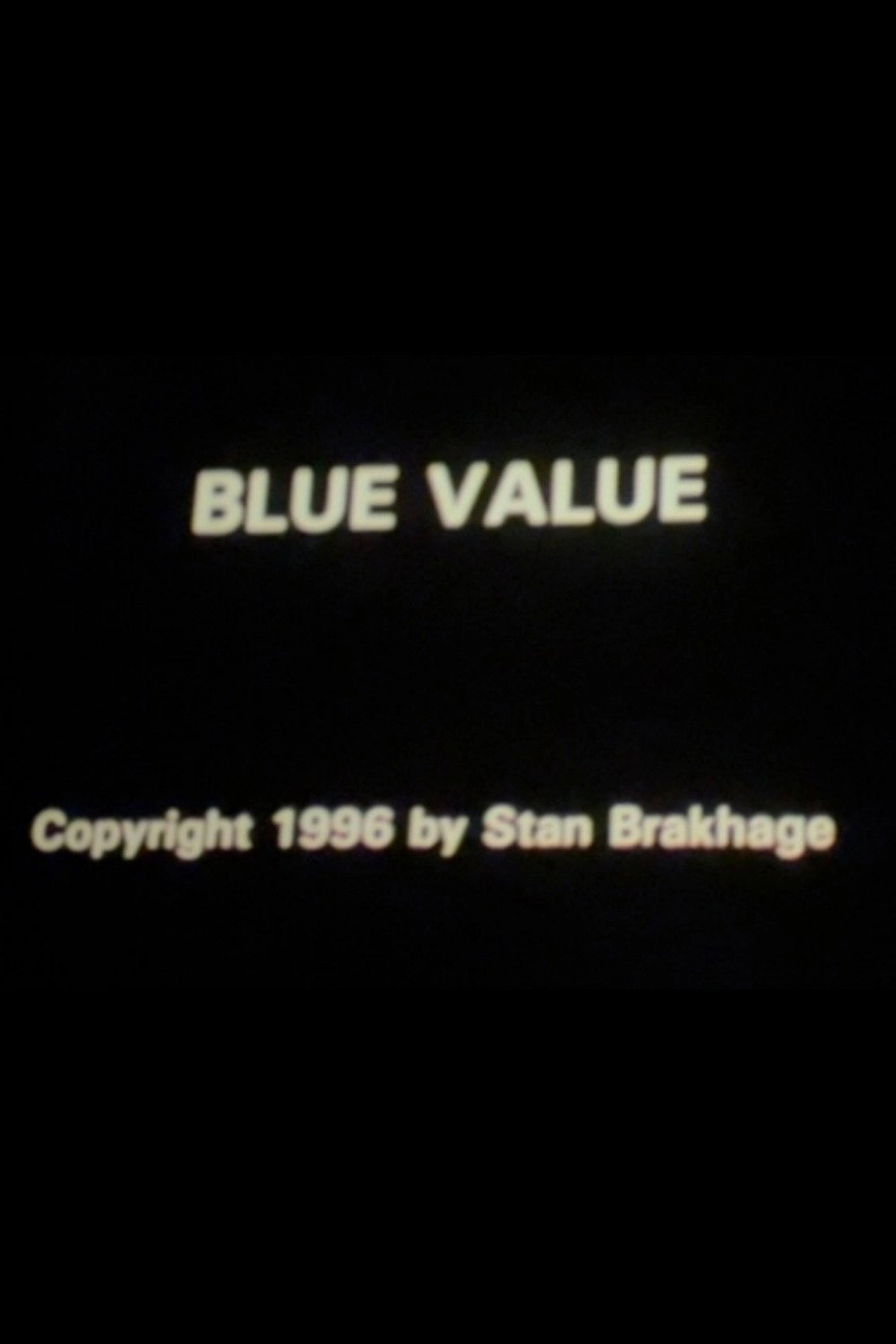 Blue Value