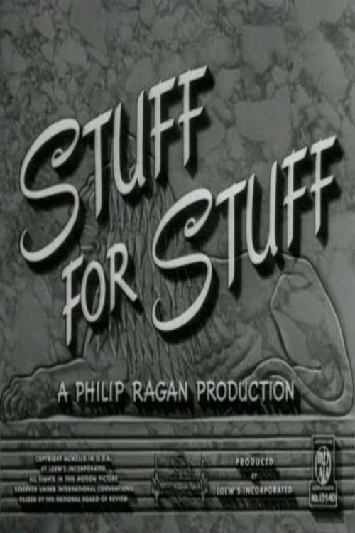 Stuff for Stuff