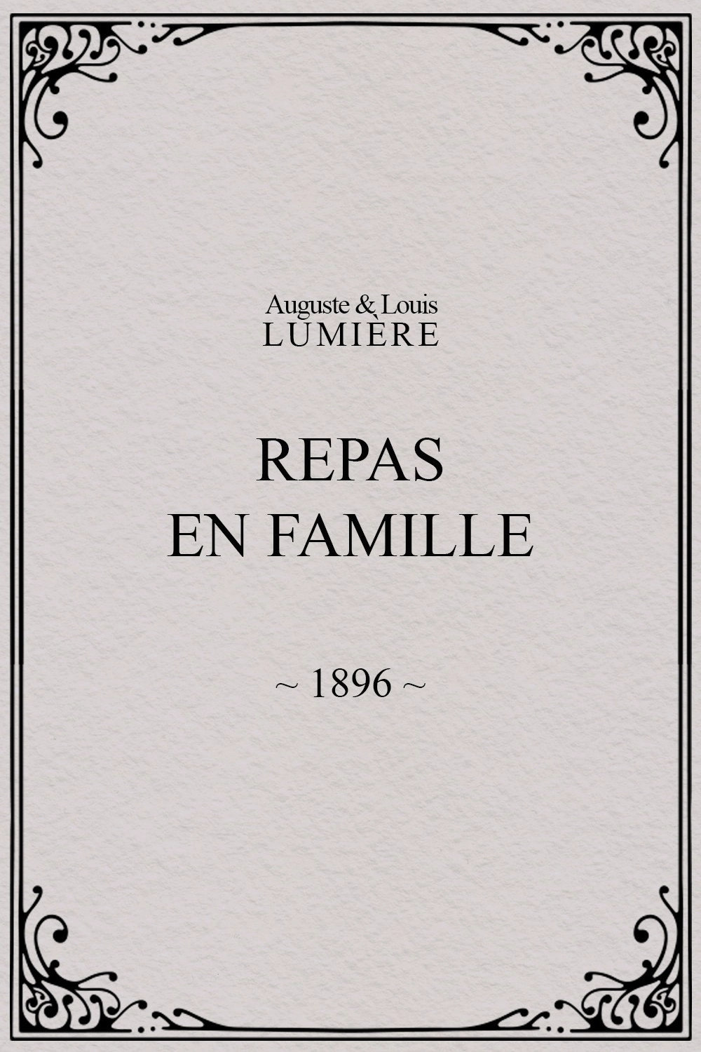 Repas en famille