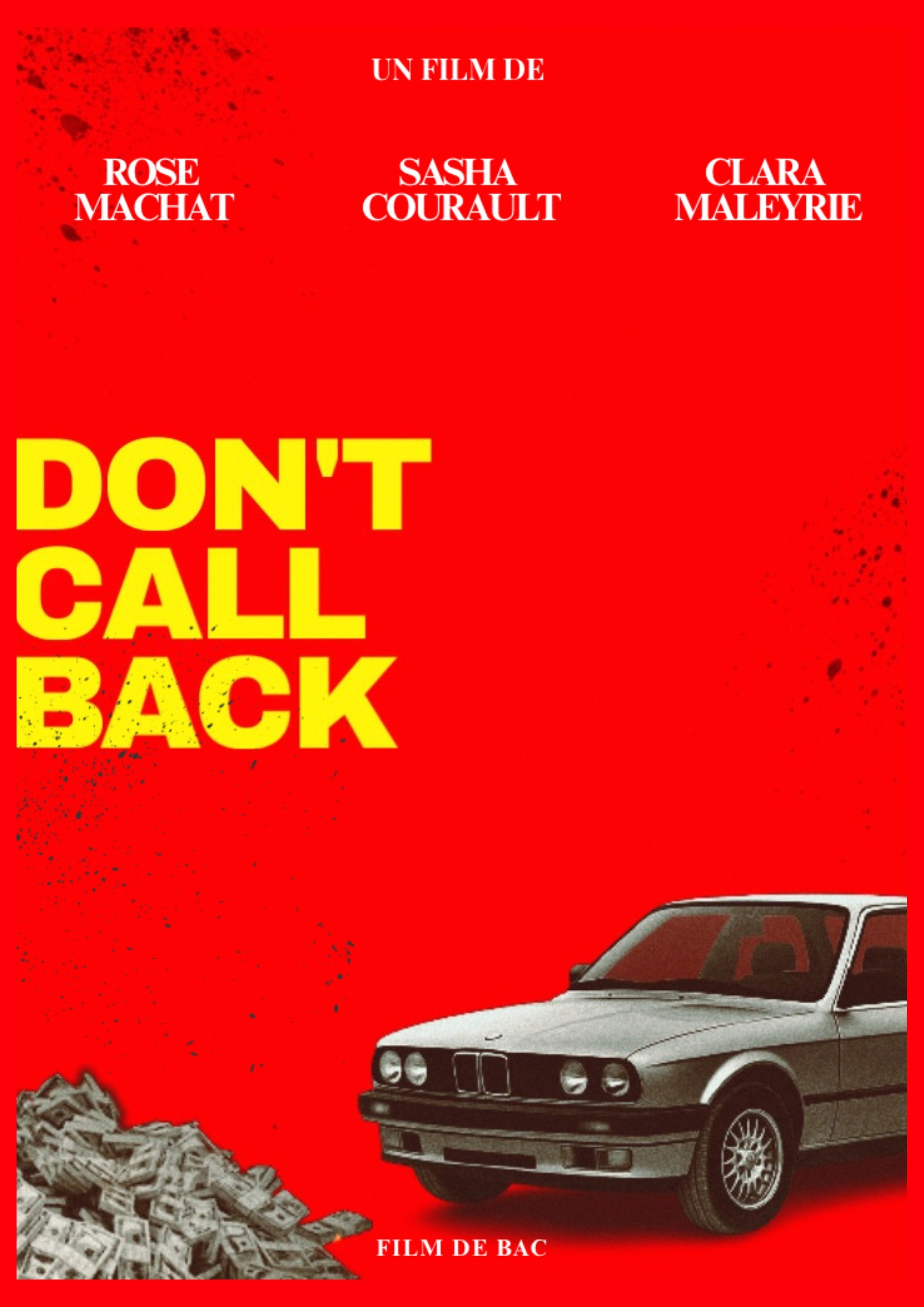 DON'T CALL BACK
