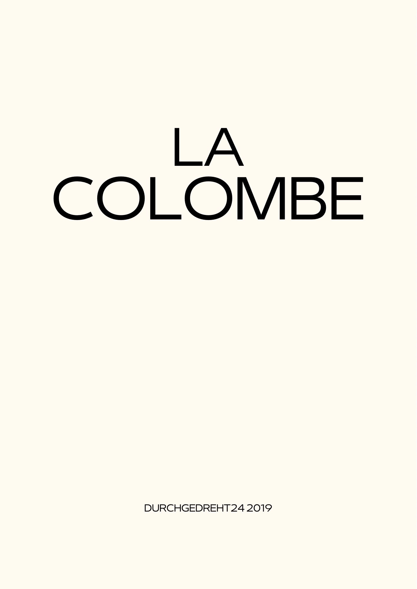 La Colombe