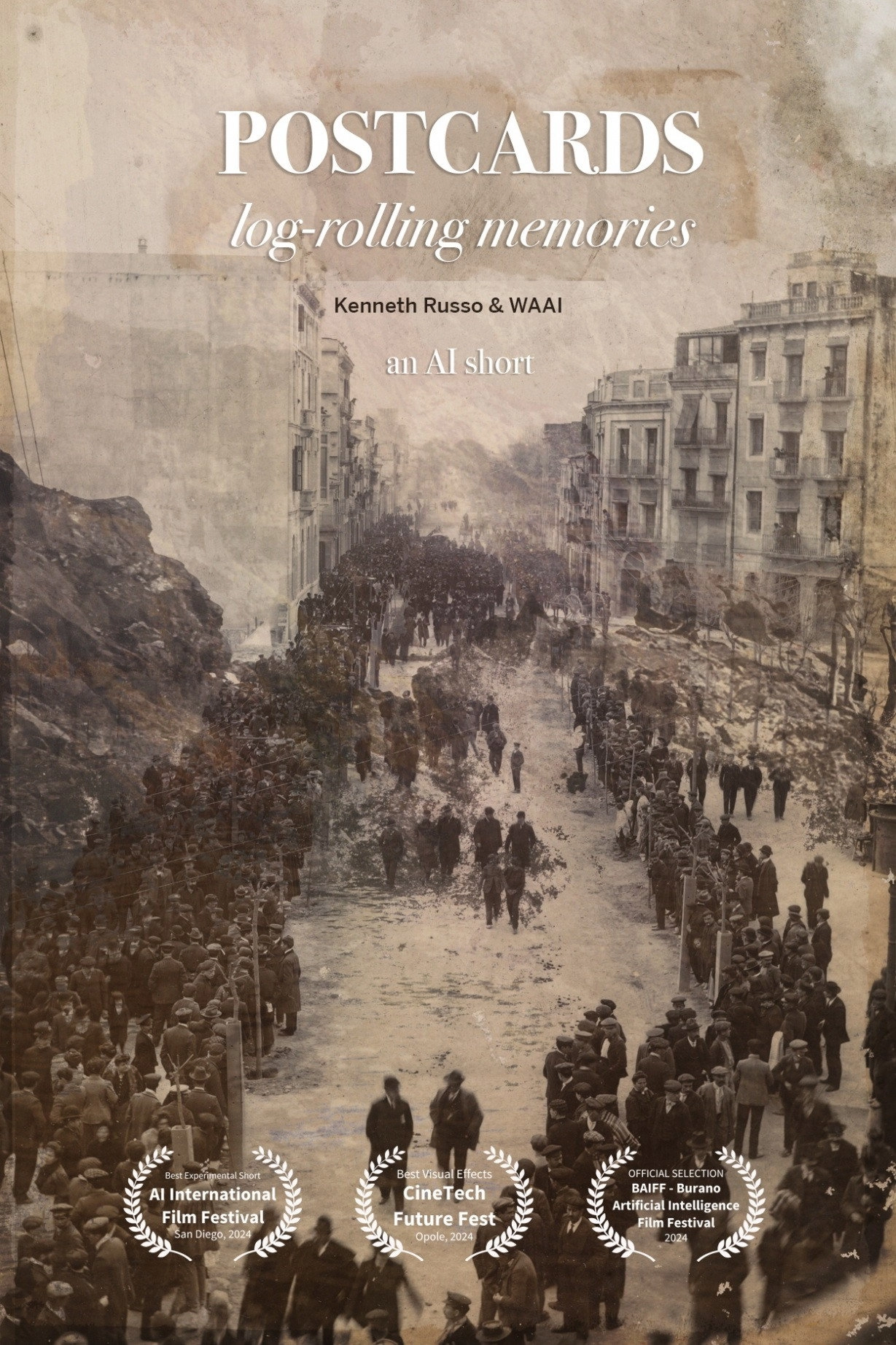 Postcards: Log-rolling memories
