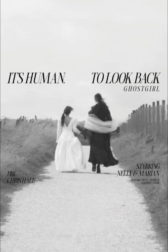 it's human, to look back