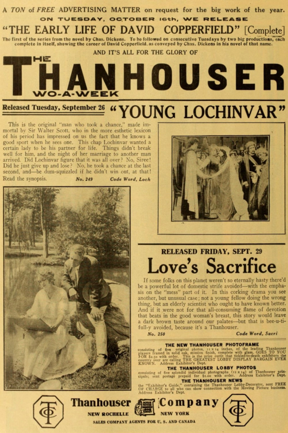 Love's Sacrifice