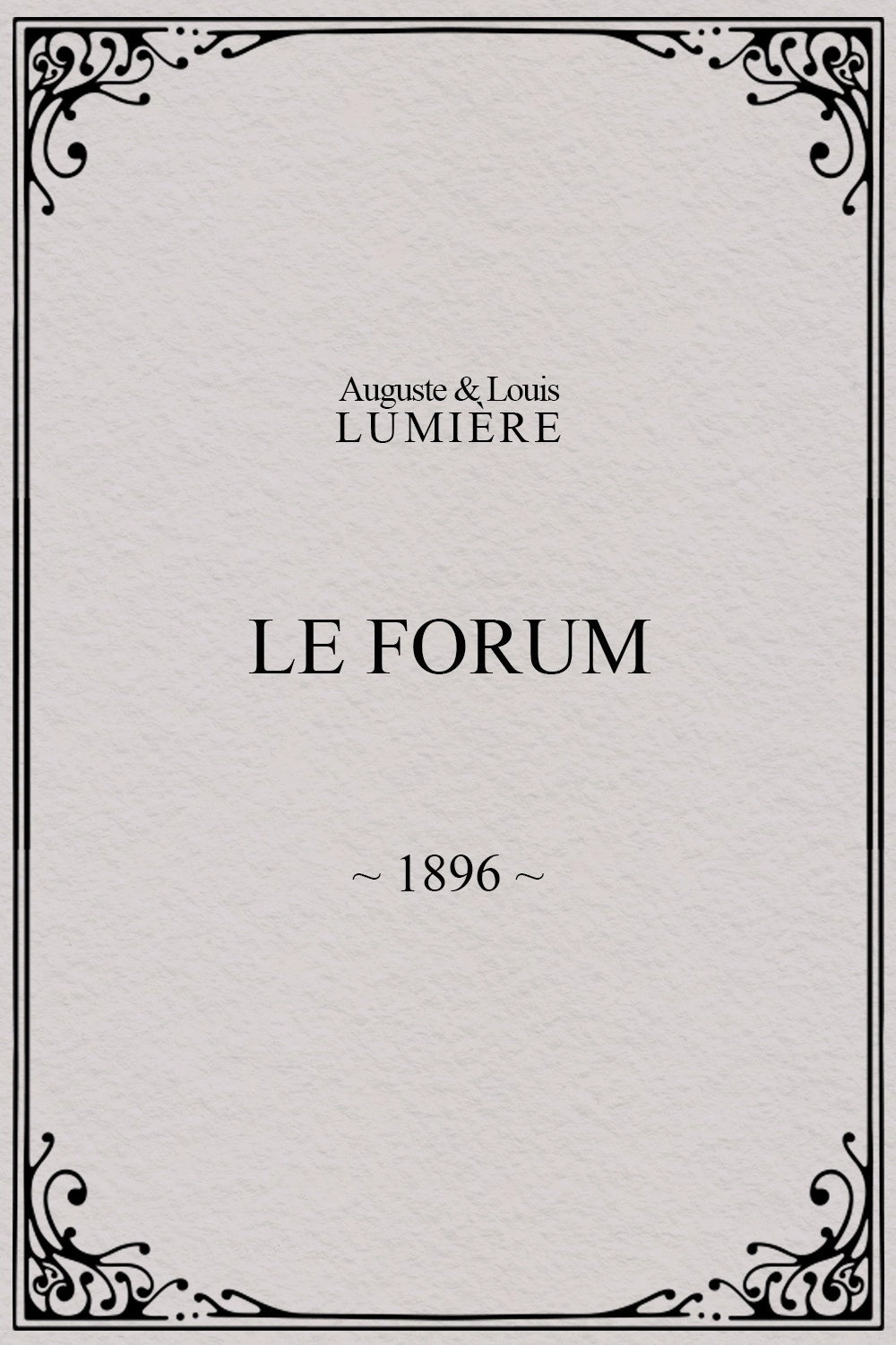 Le forum