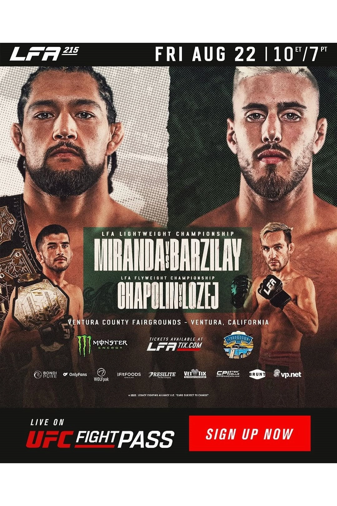 LFA 215: Miranda vs. Barzilay