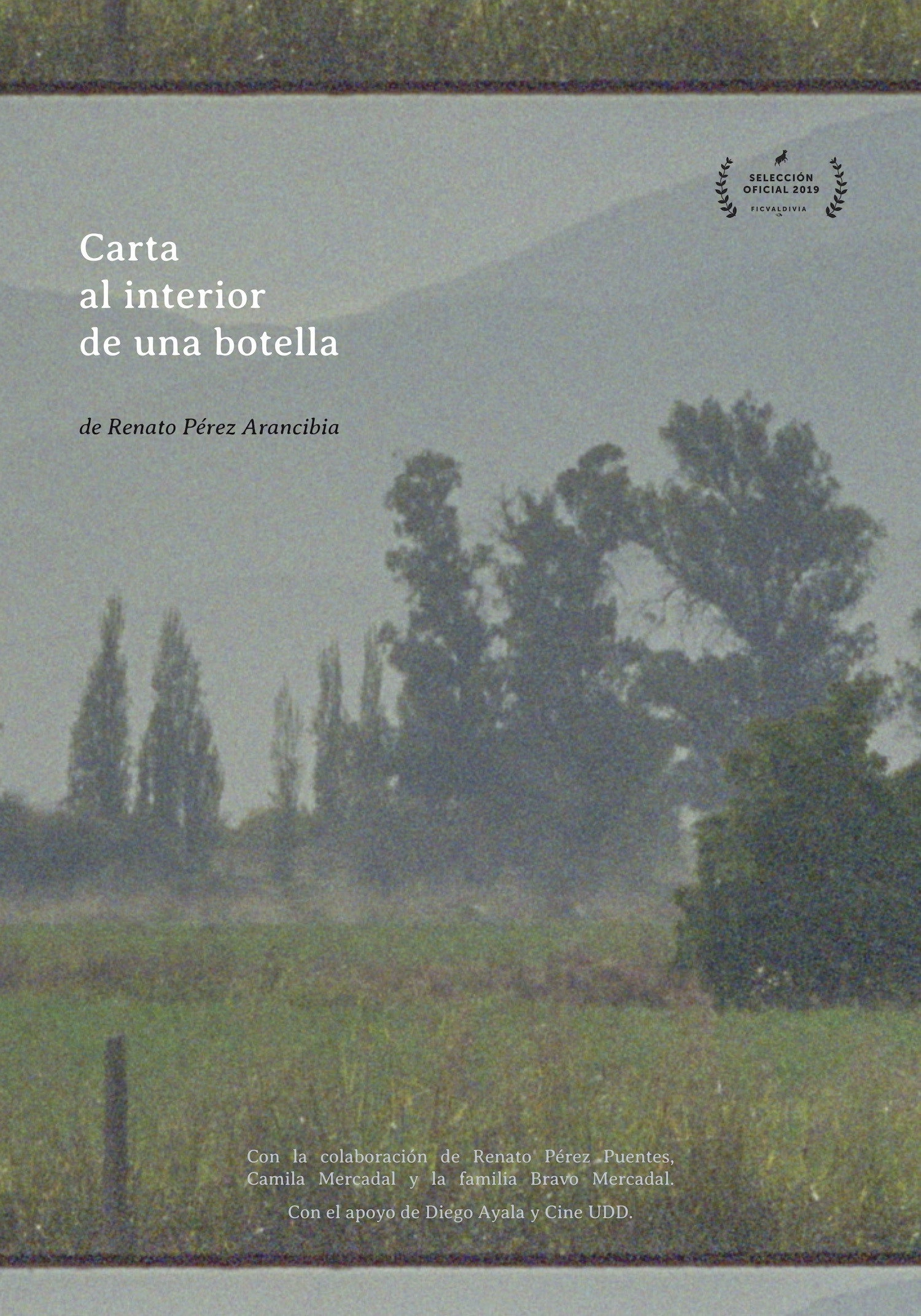 Carta al Interior de una botella