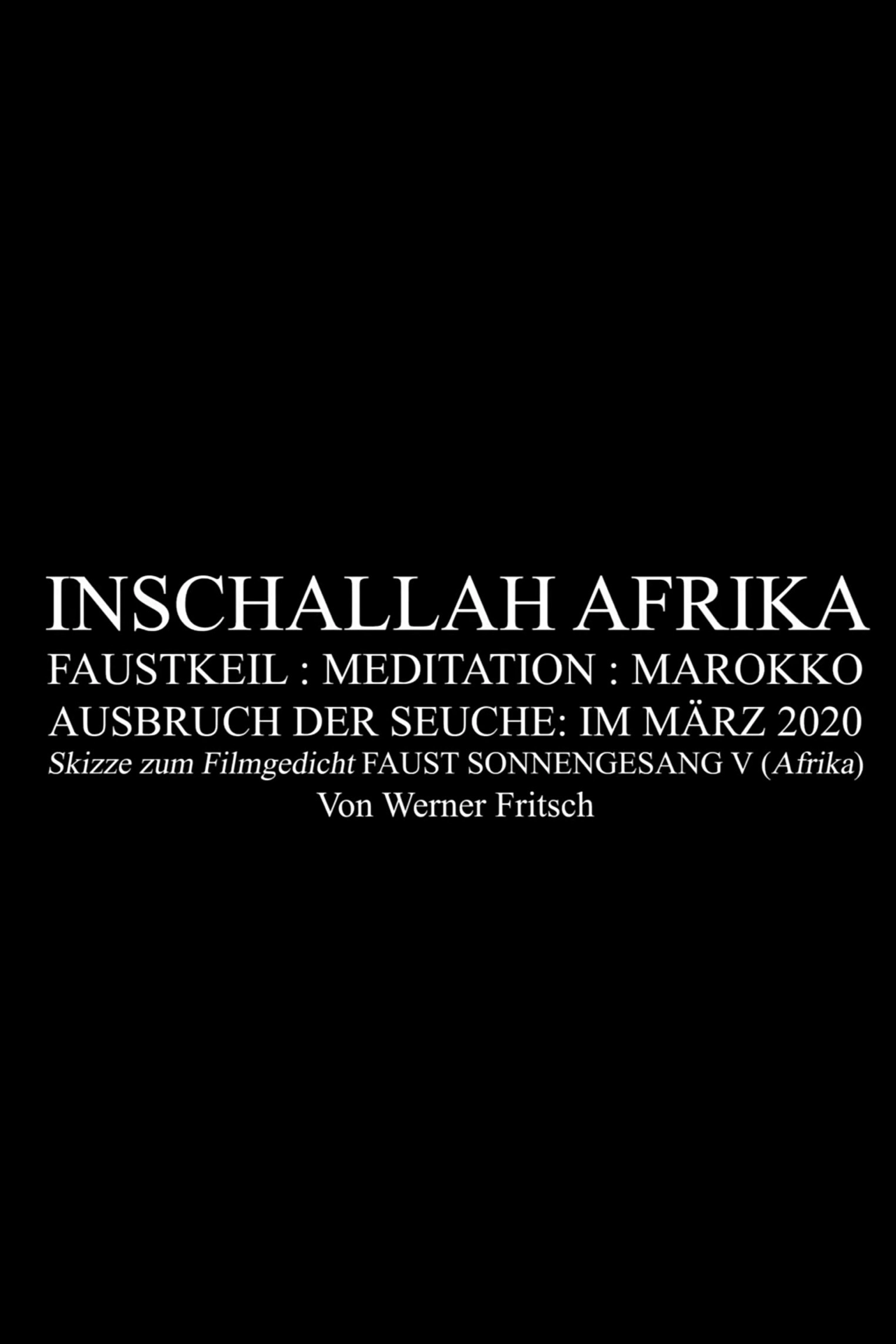 Inschallah Afrika