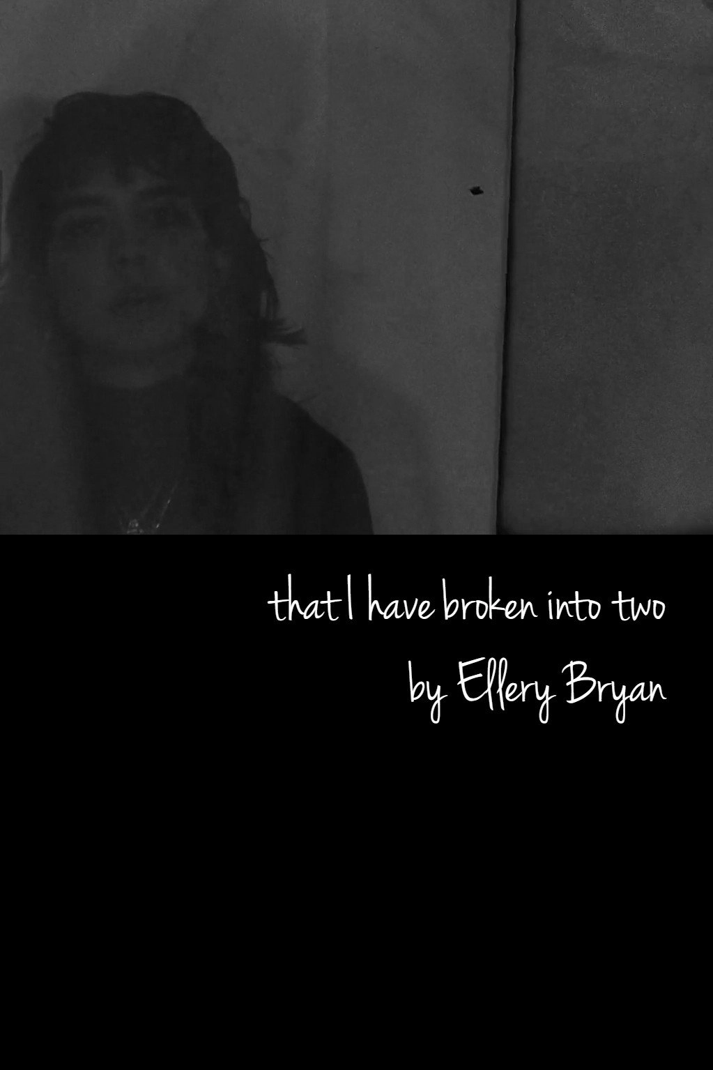 that I have broken into two