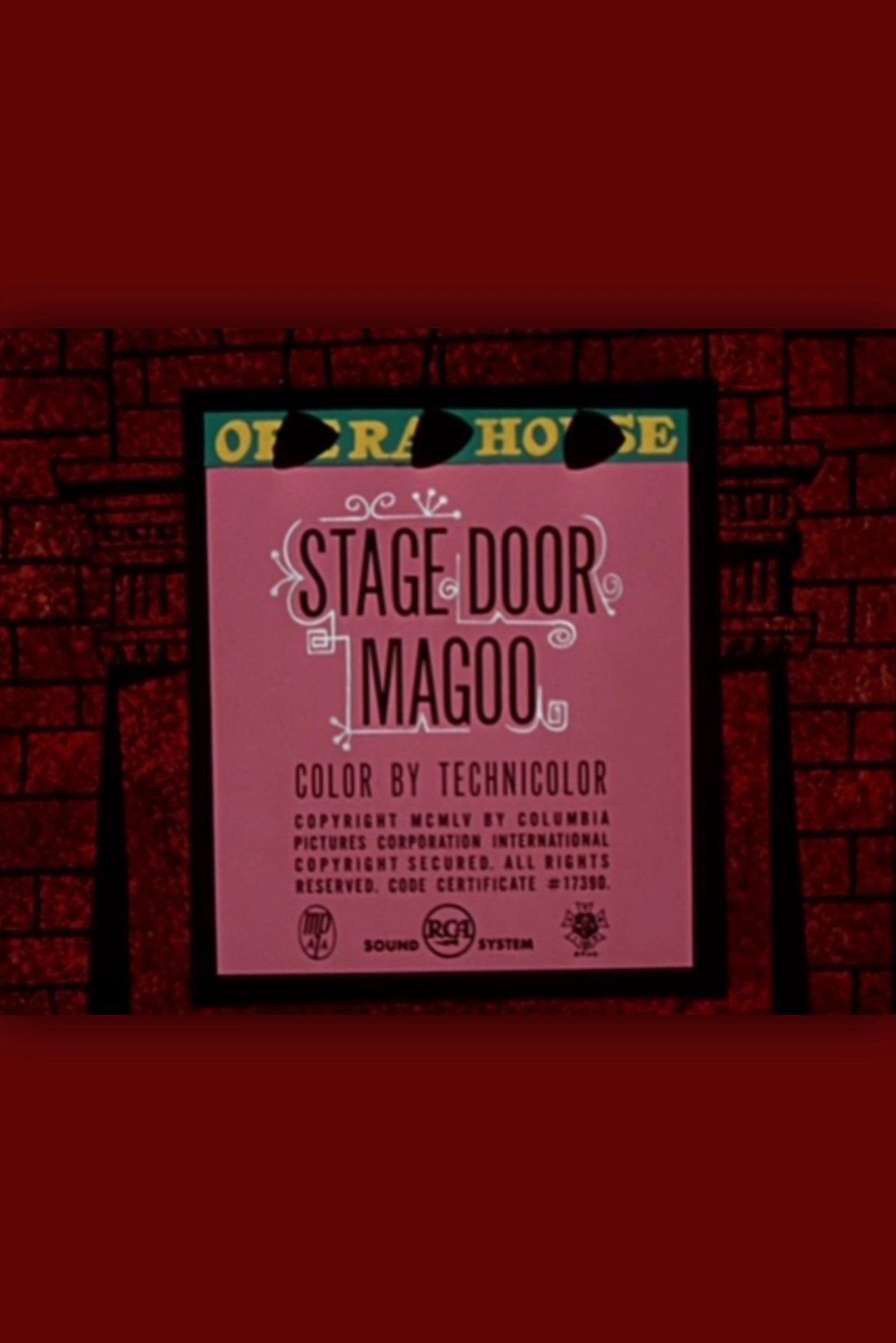 Stage Door Magoo