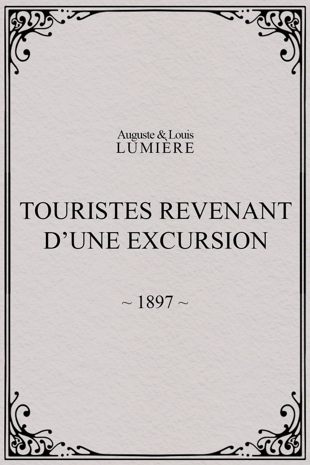 Touristes revenant d’une excursion