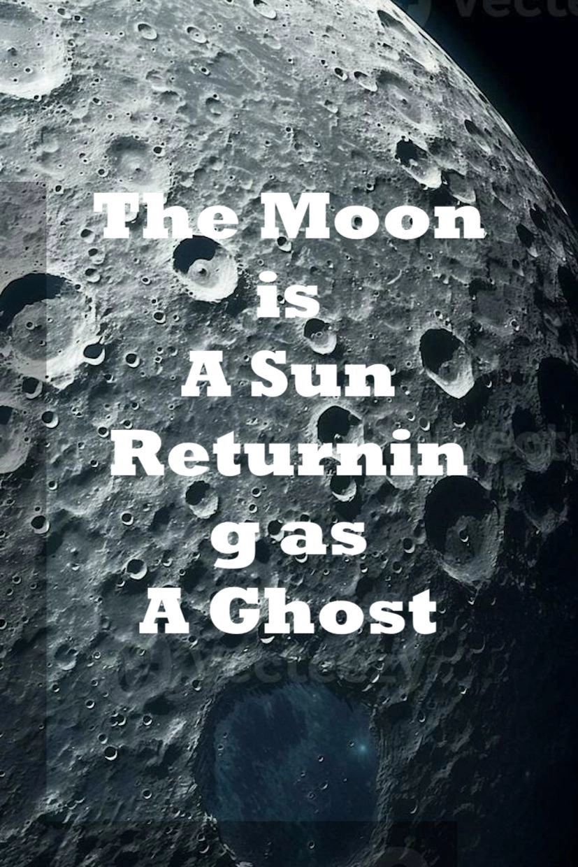 The Moon is a Sun Returning as a Ghost