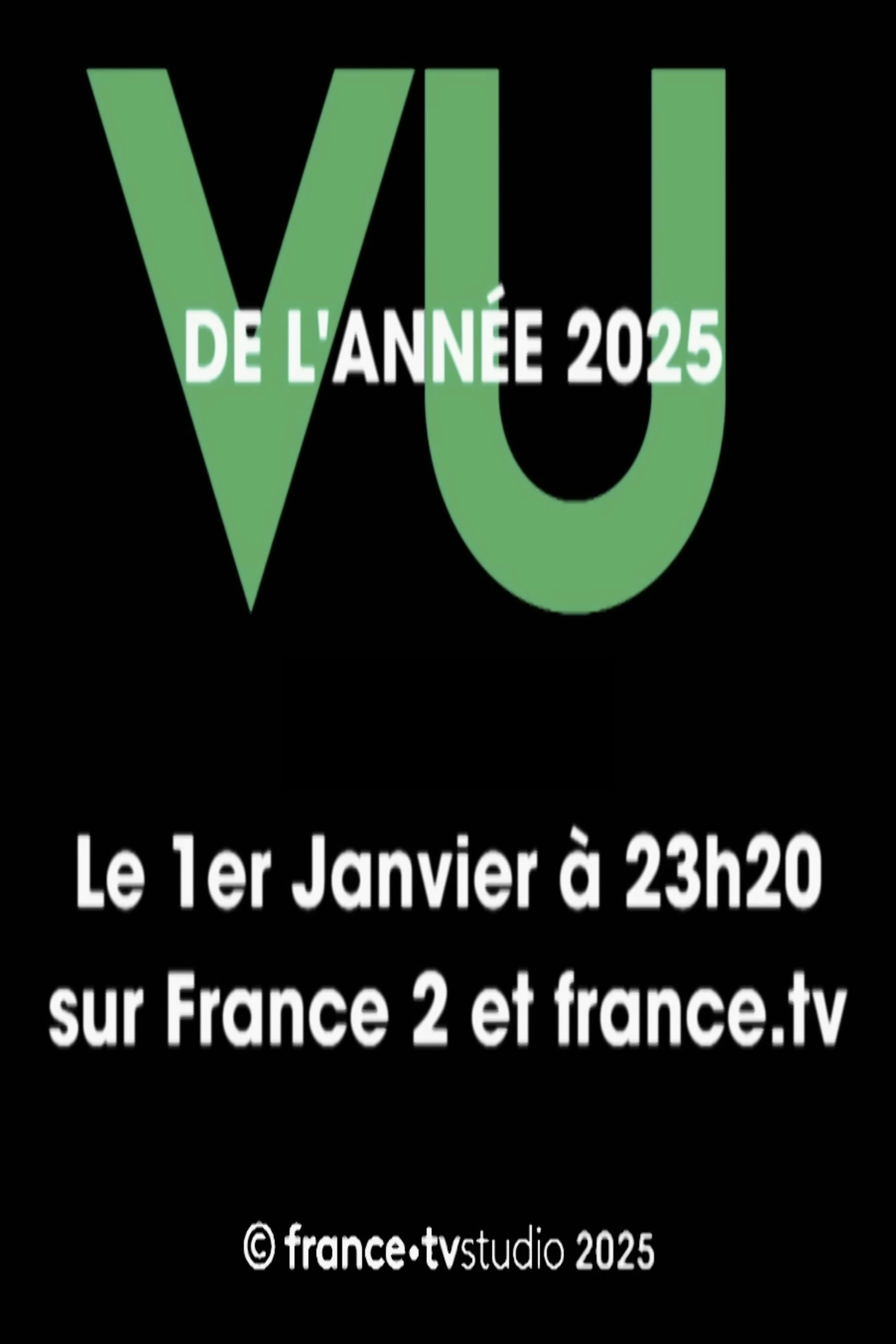 Vu 2025 (l’année du zapping)