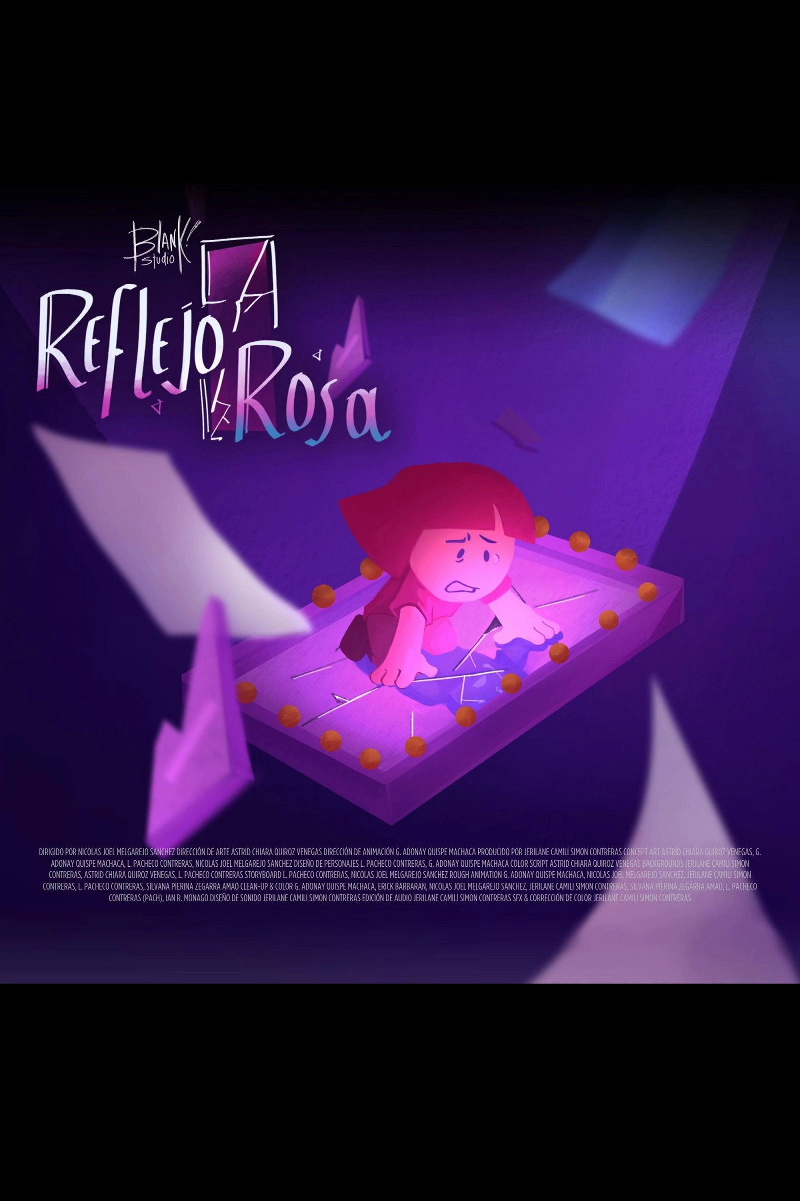 Reflejo rosa