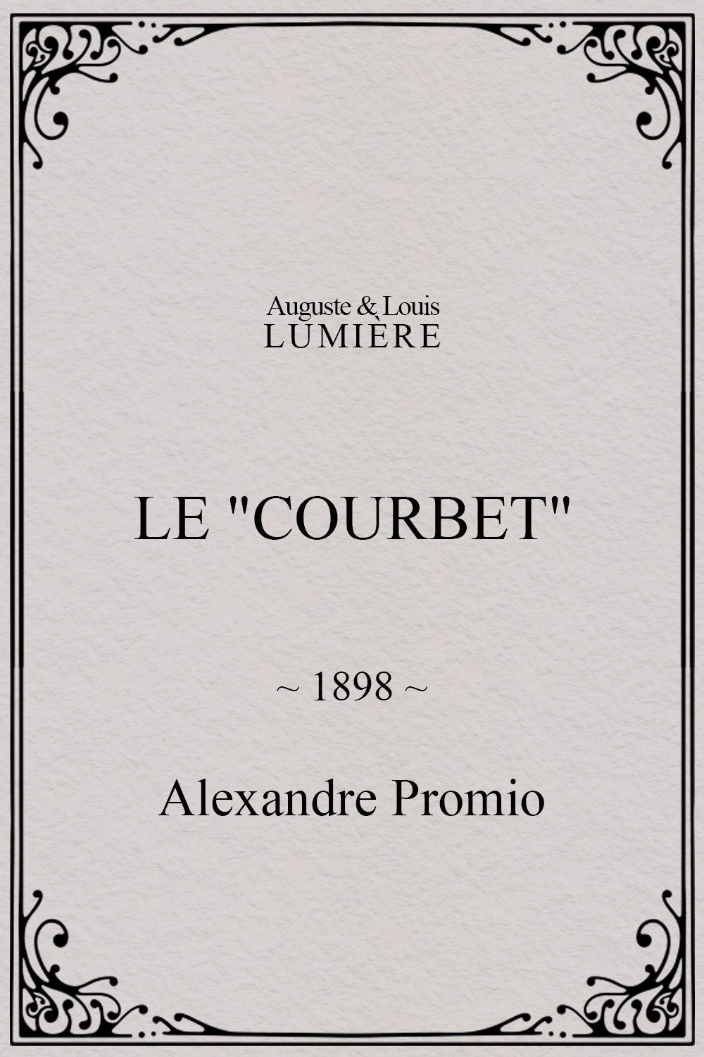 Le "Courbet"