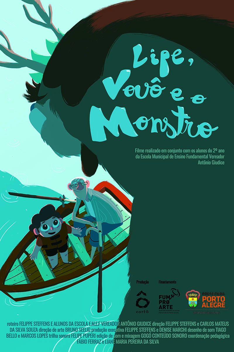 Lipe, vovô e o monstro