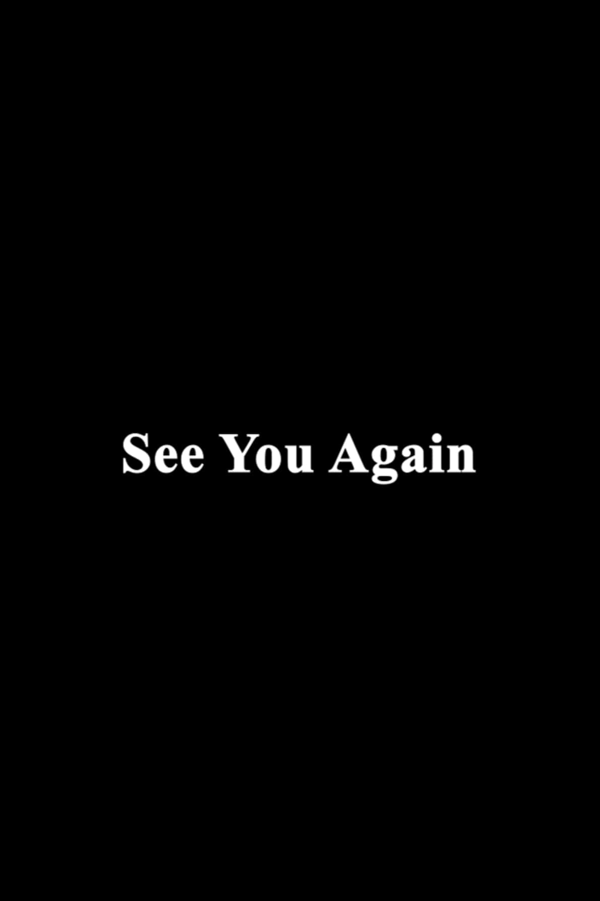 See You Again