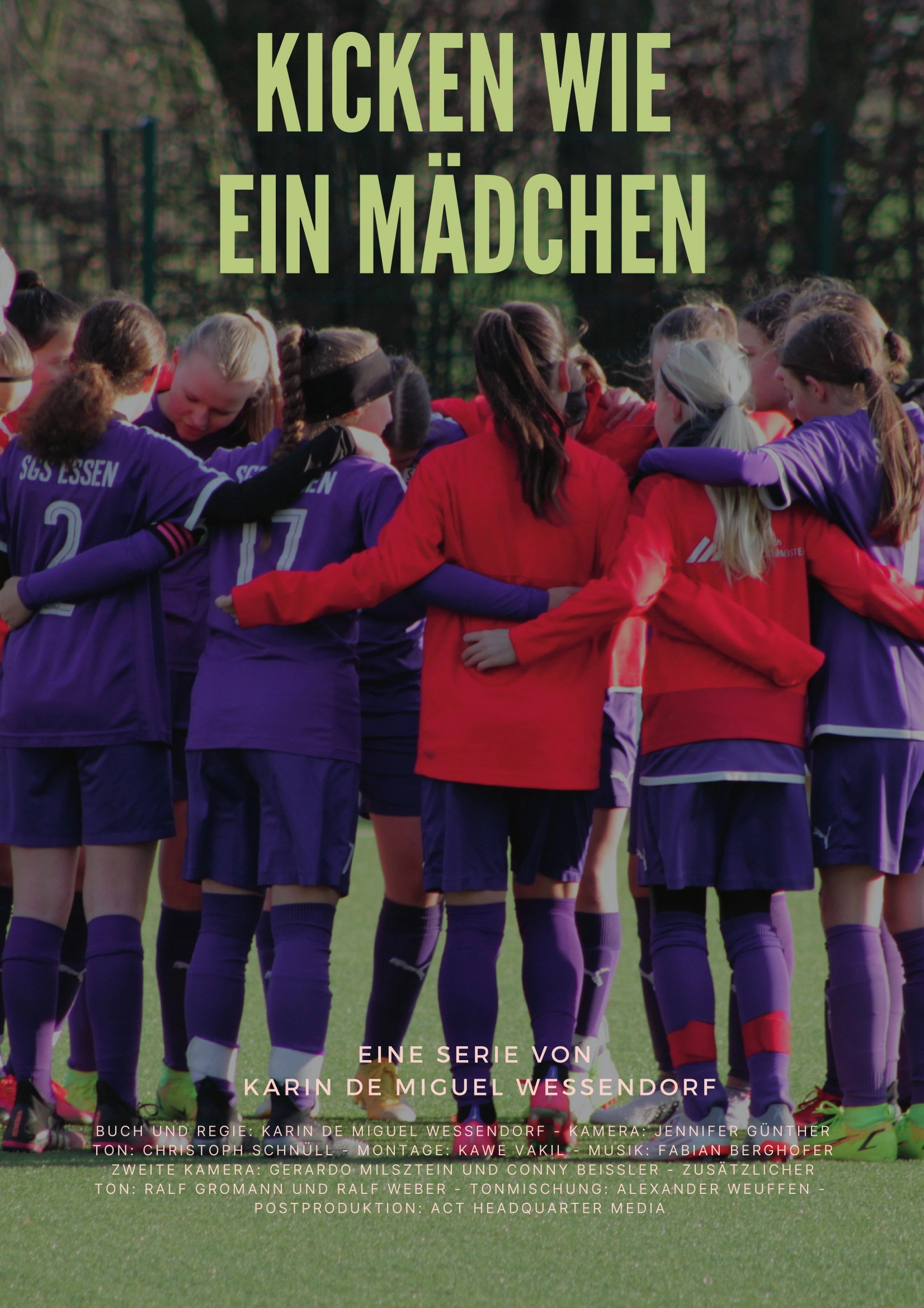 Kicken wie ein Mädchen