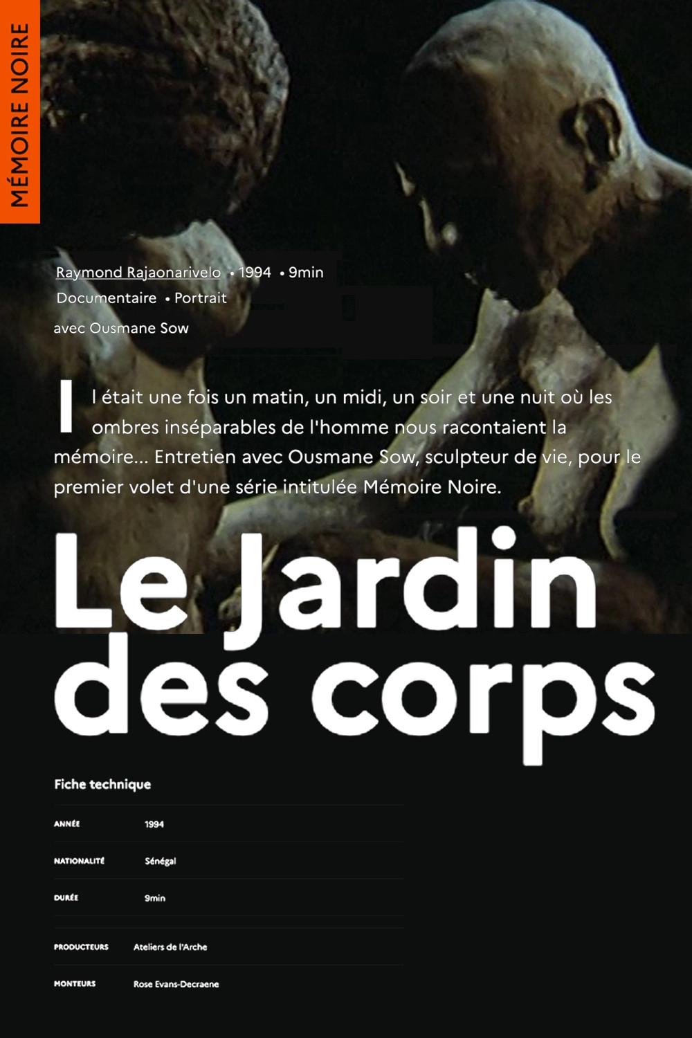 Le jardin des corps