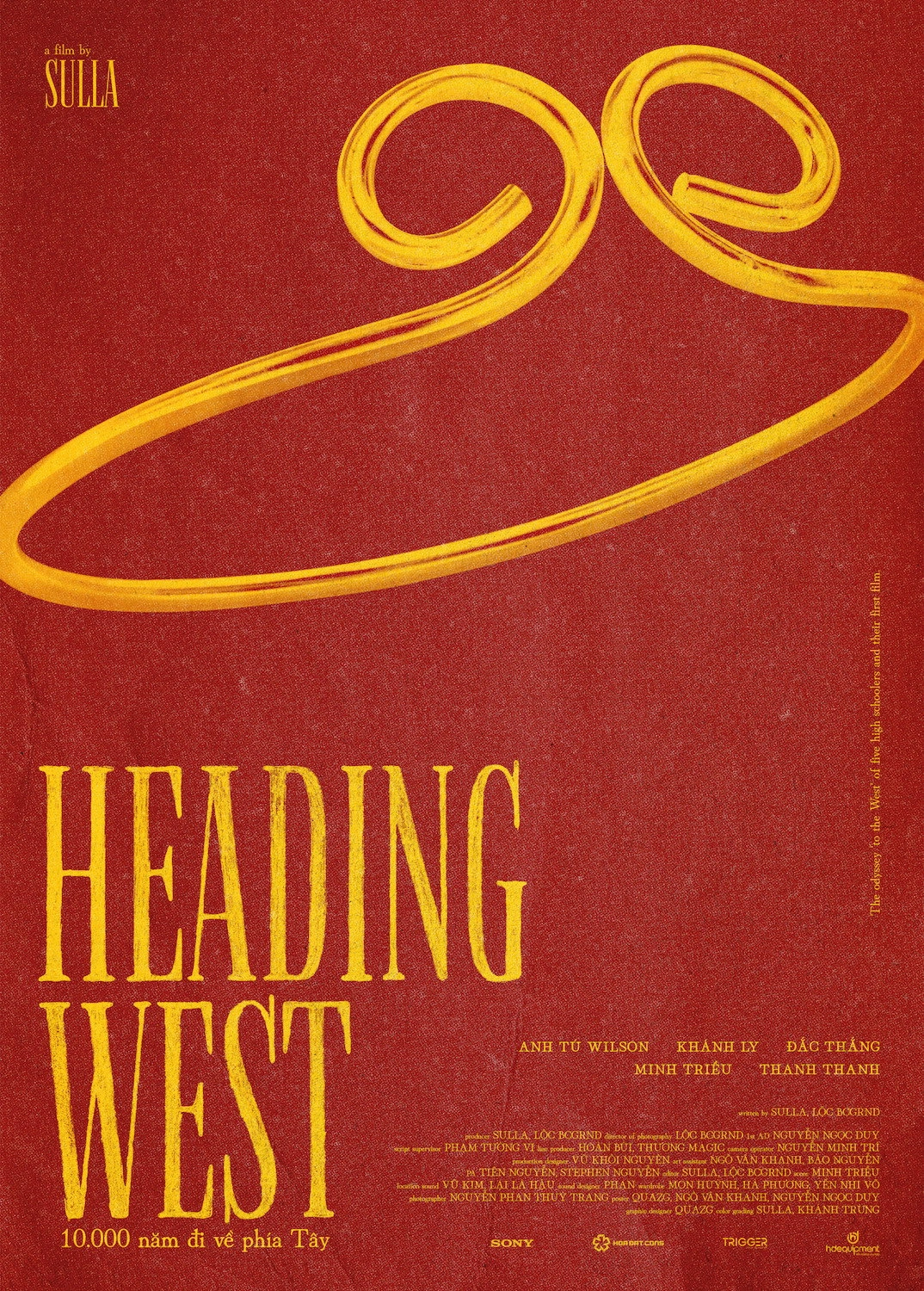 Heading West
