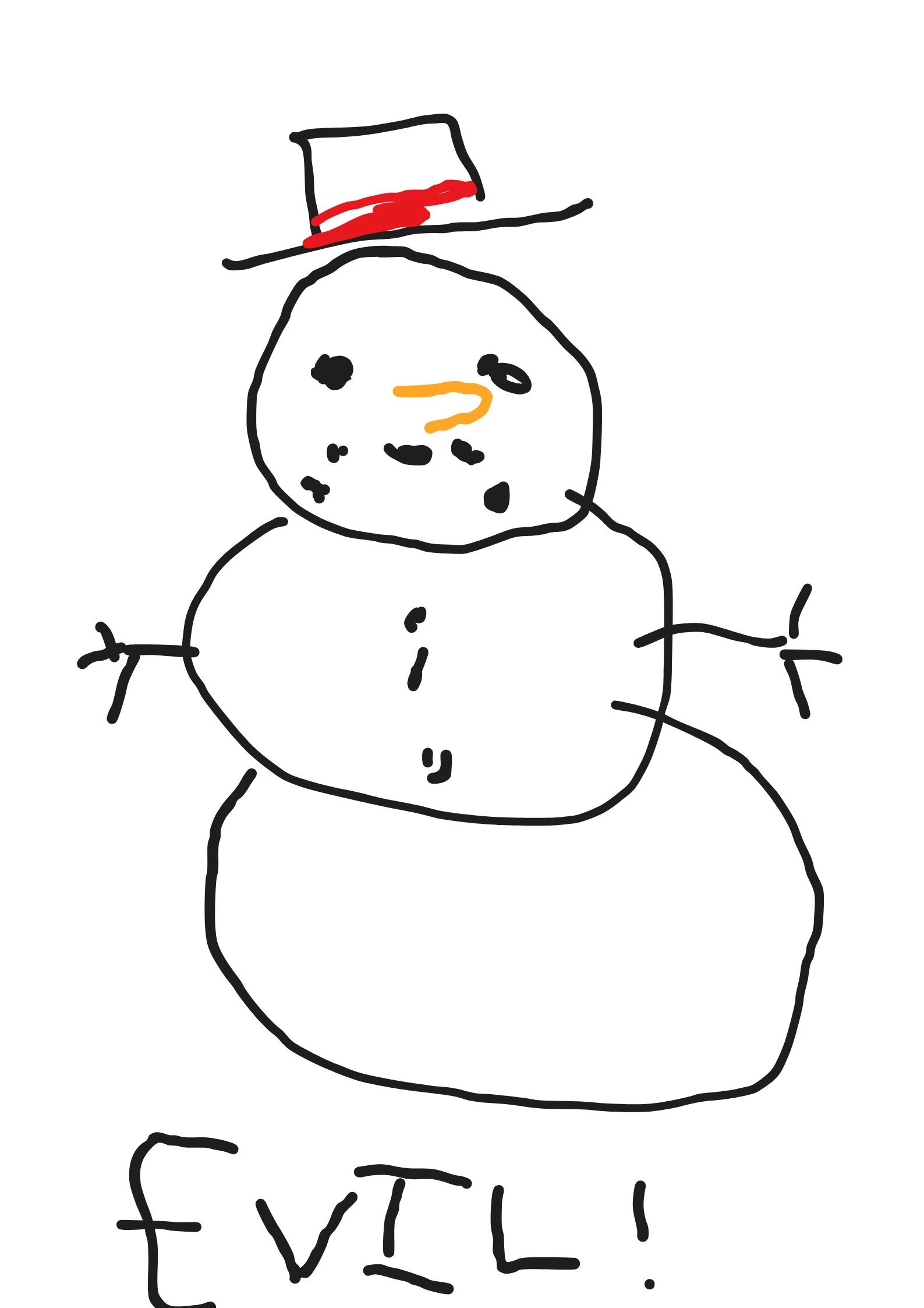 Frosty the evil snowman