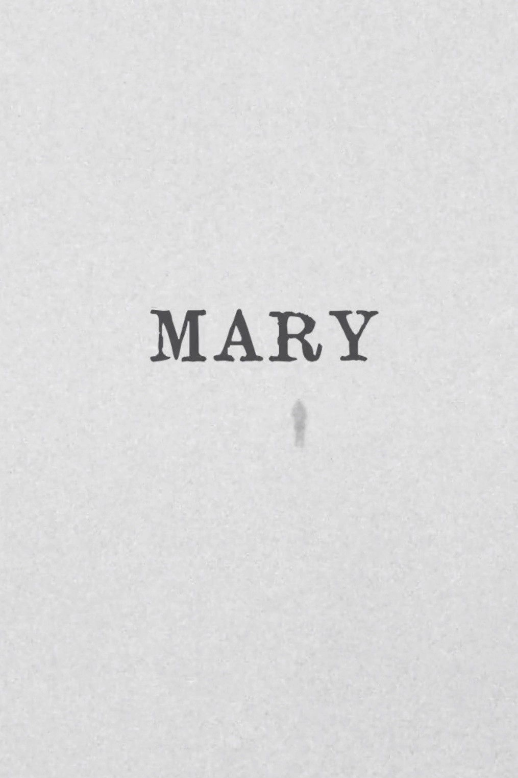 Mary