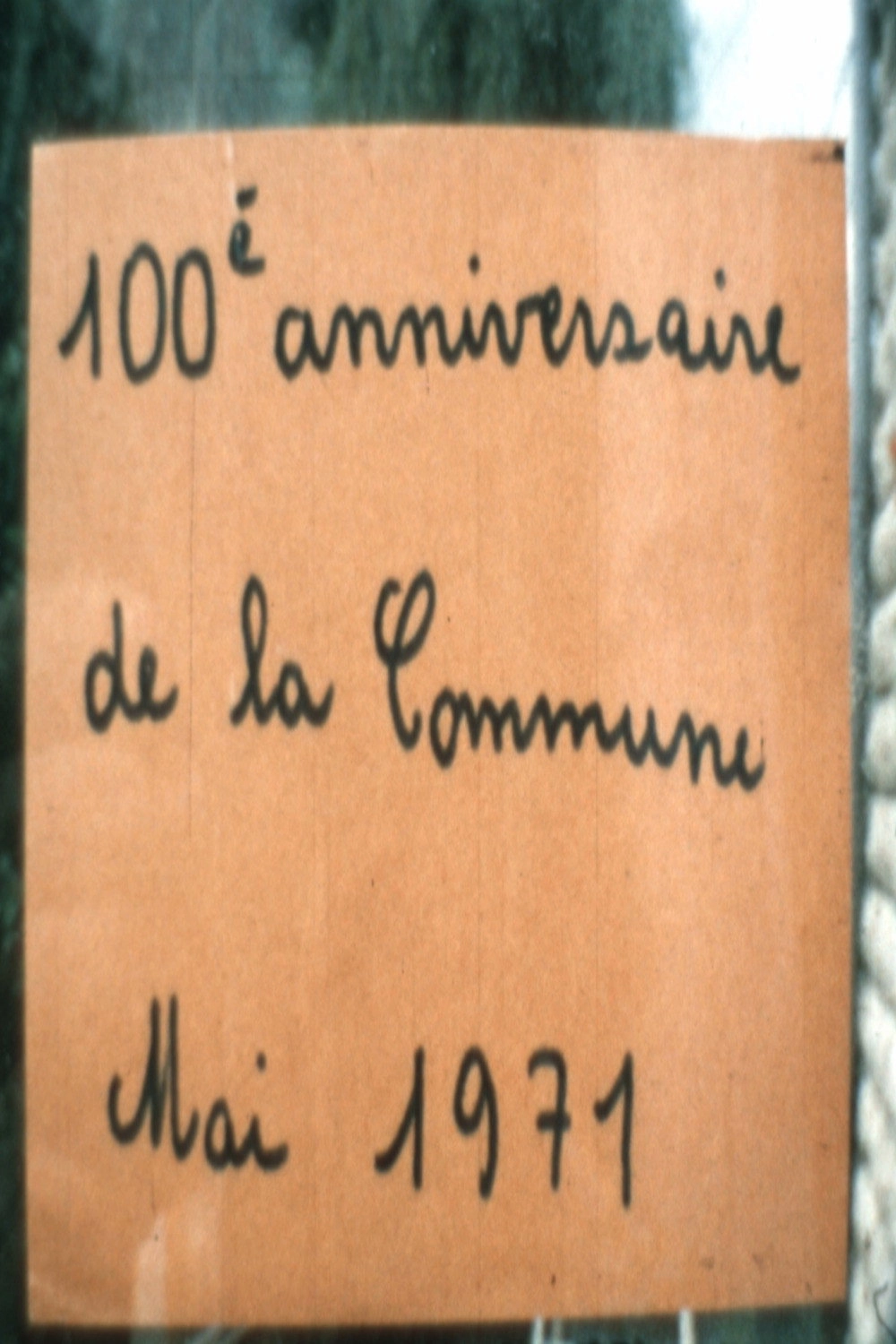 100e anniversaire de la Commune