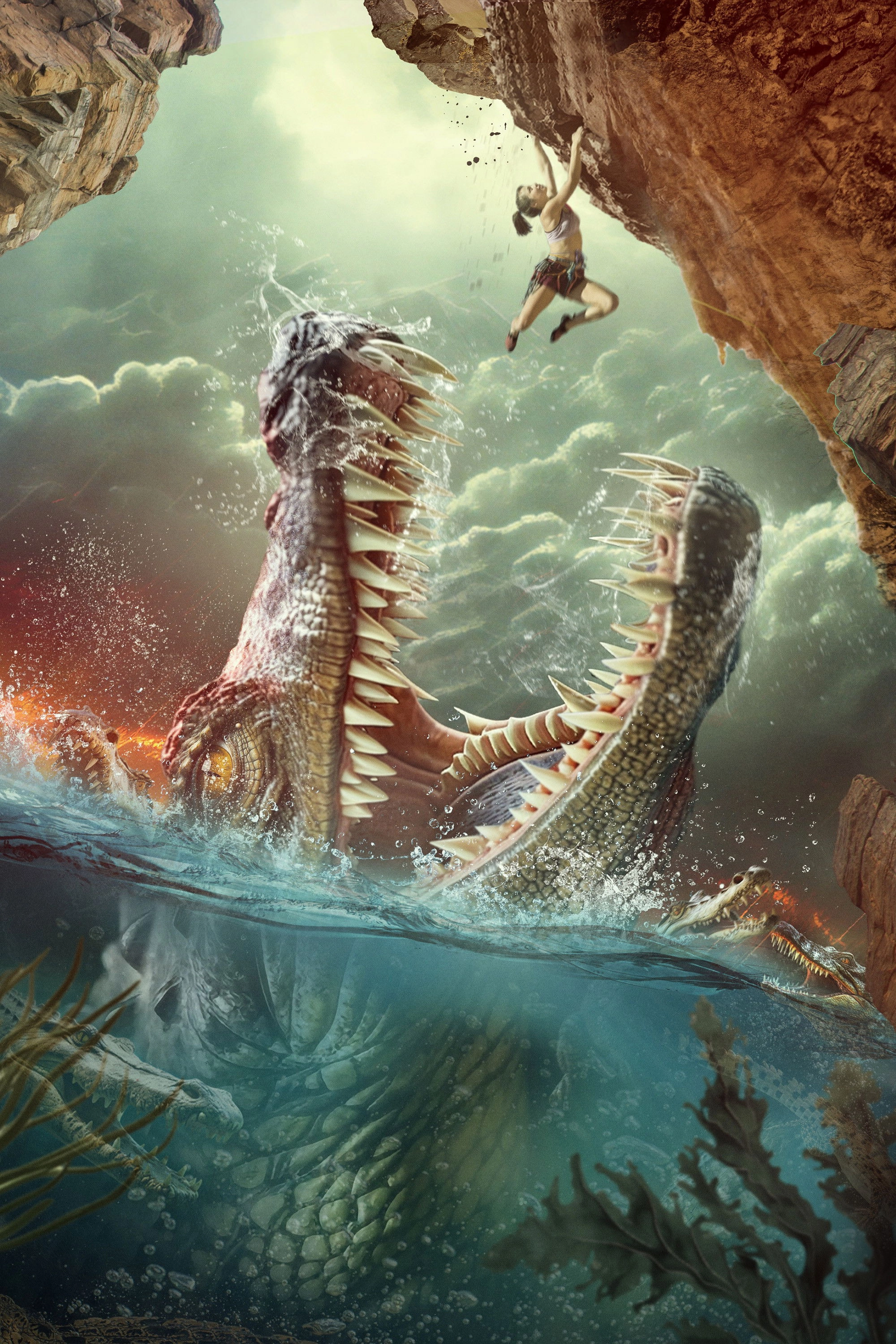 Crocodile Swarm
