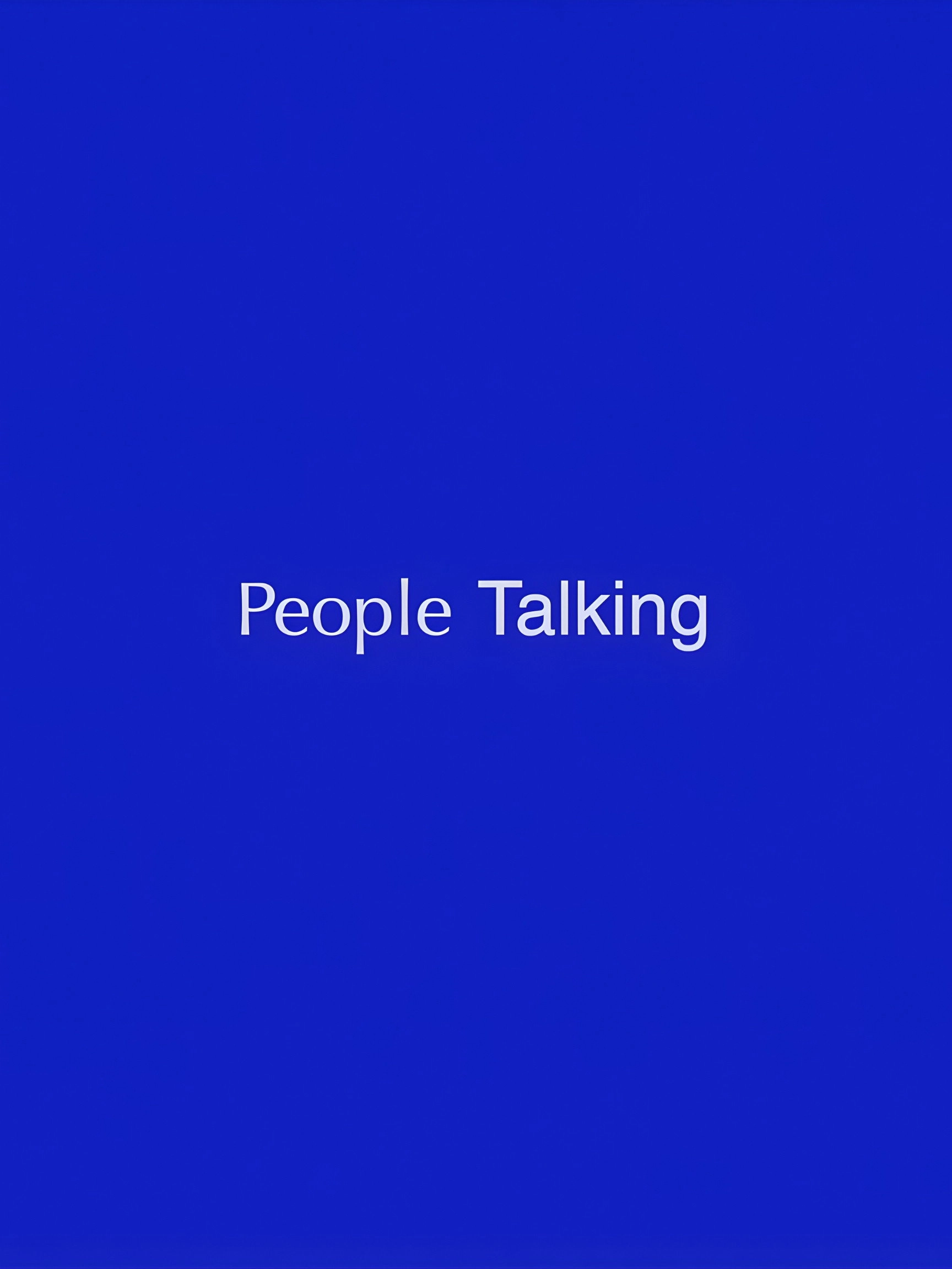 People Talking