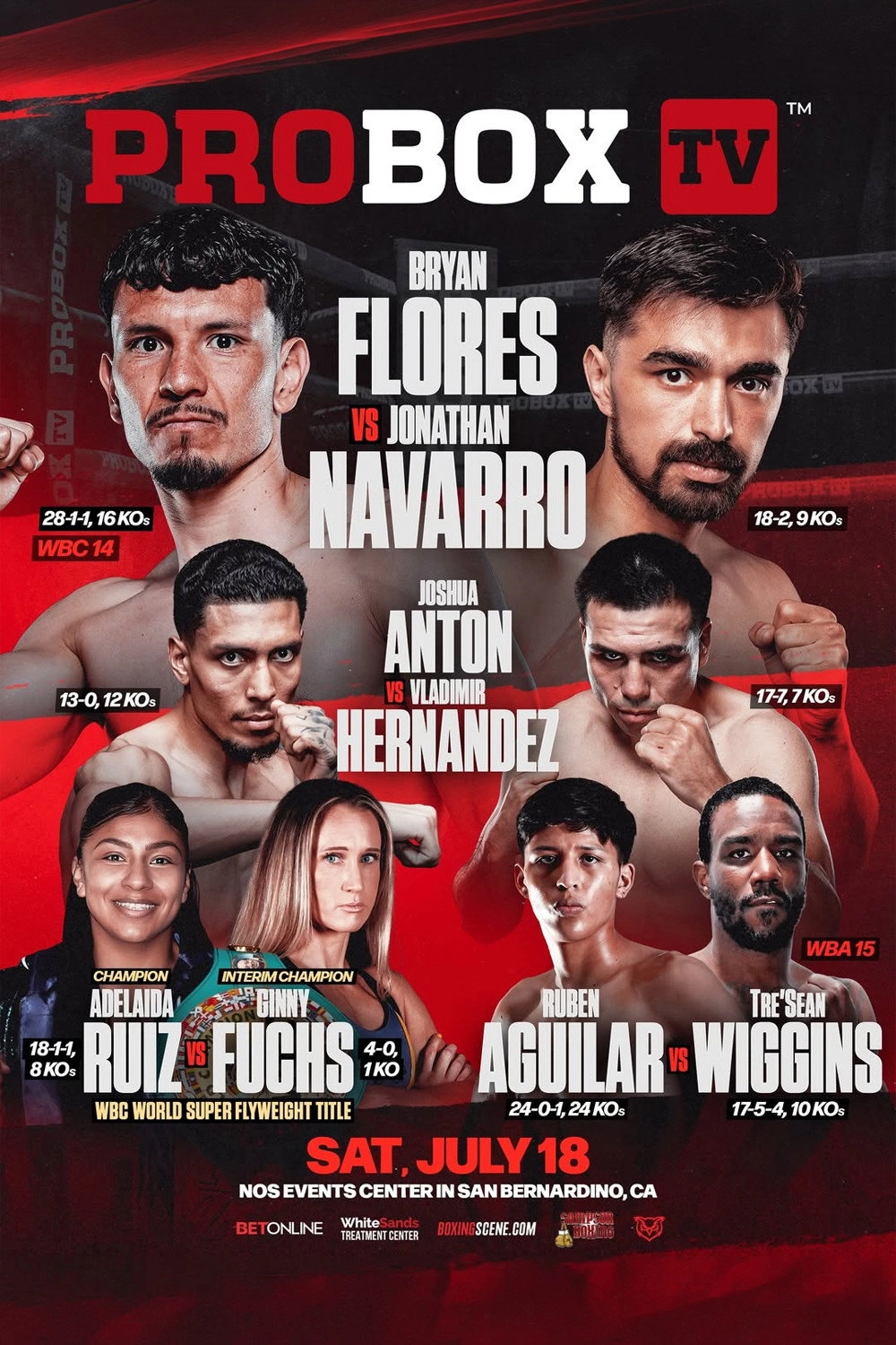 Bryan Flores vs. Jonathan Navarro