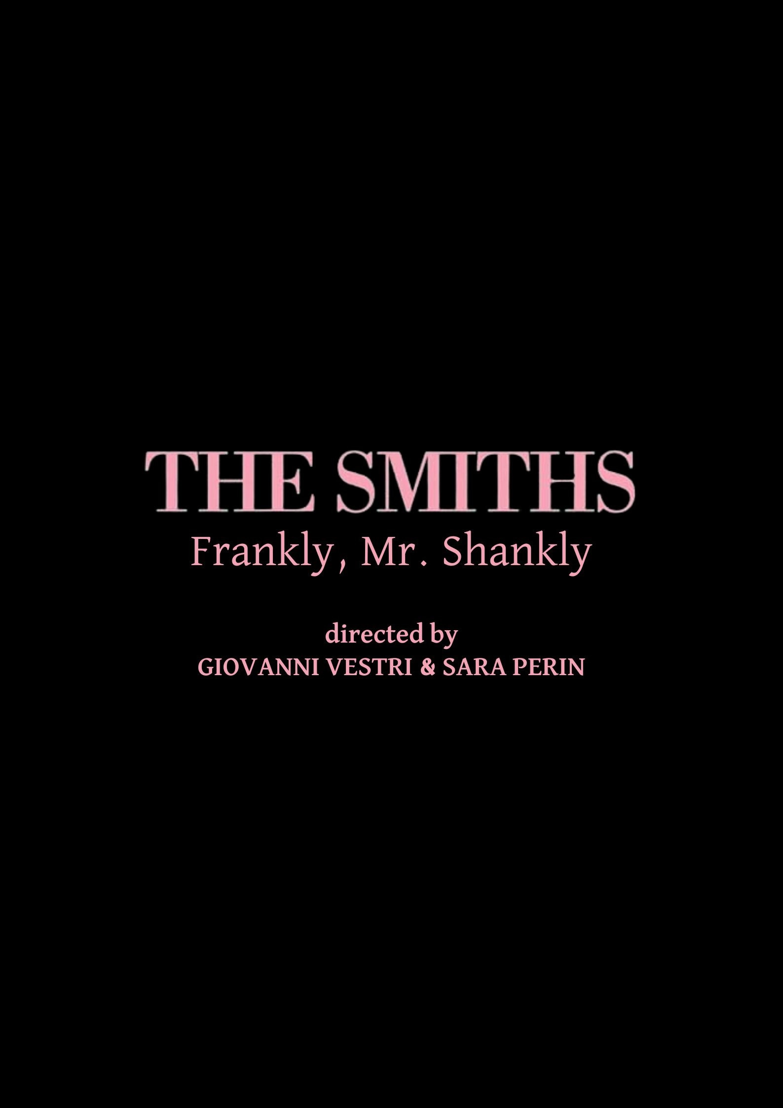Frankly, Mr. Shankly
