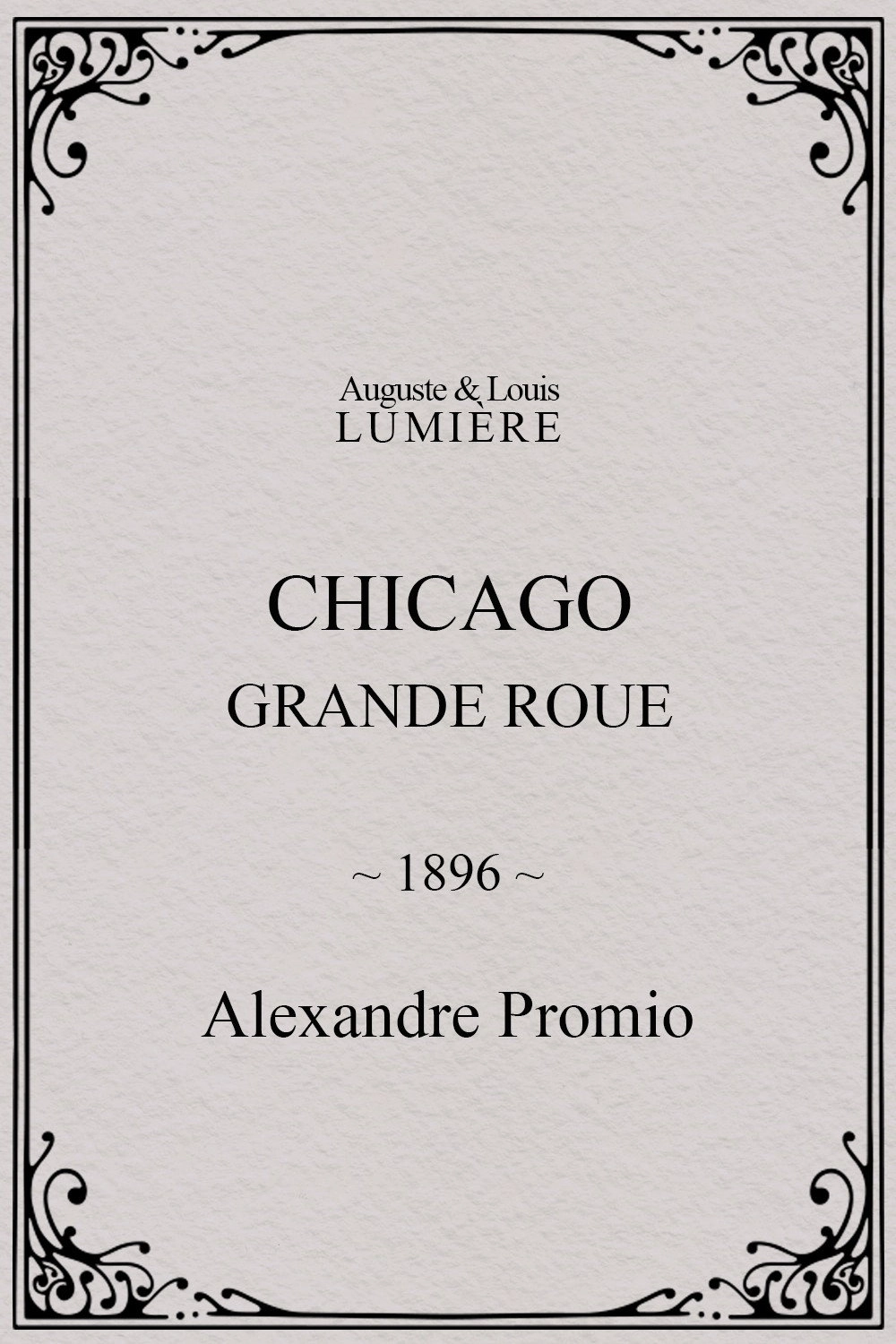 Chicago, Grande Roue