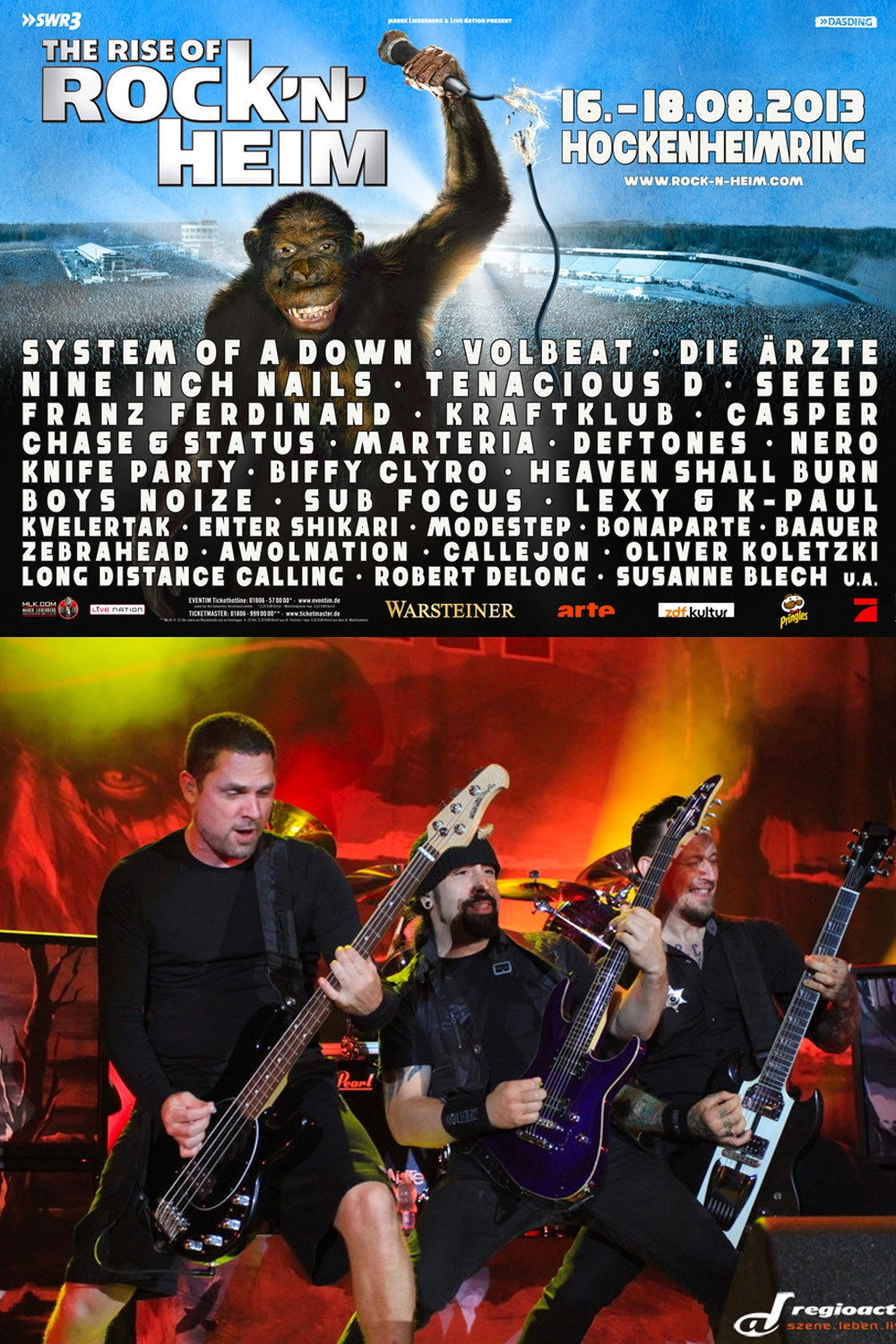 Volbeat - Rock'n'Heim 2013