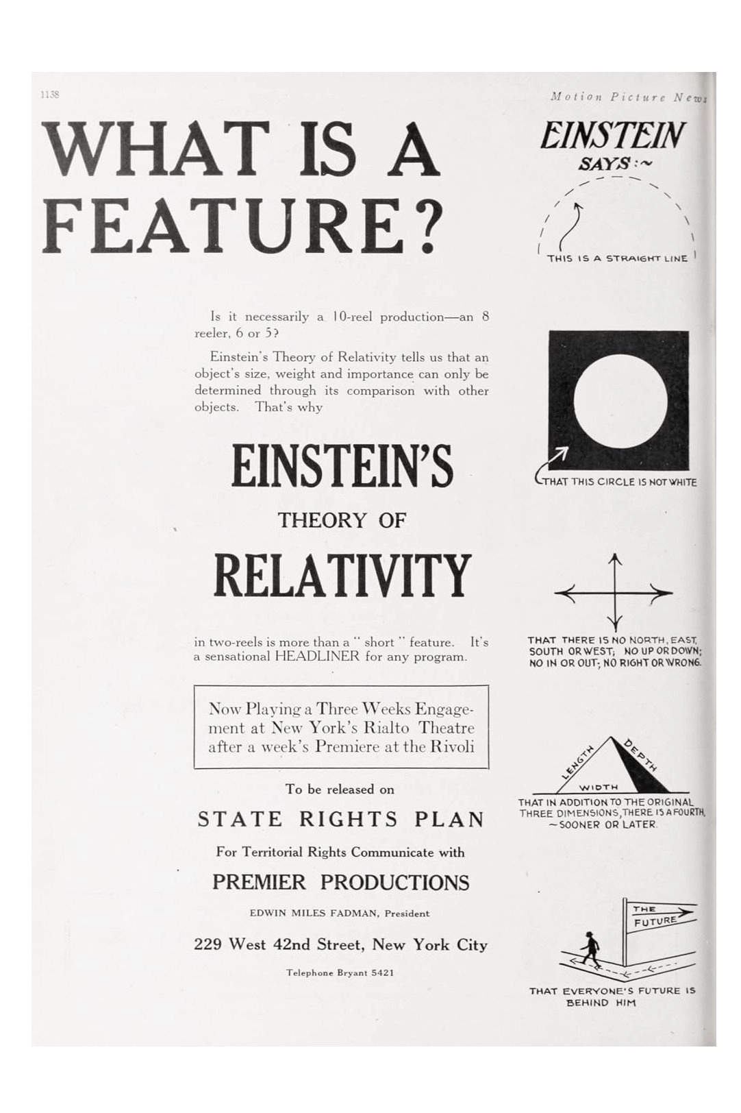 The Einstein Theory of Relativity