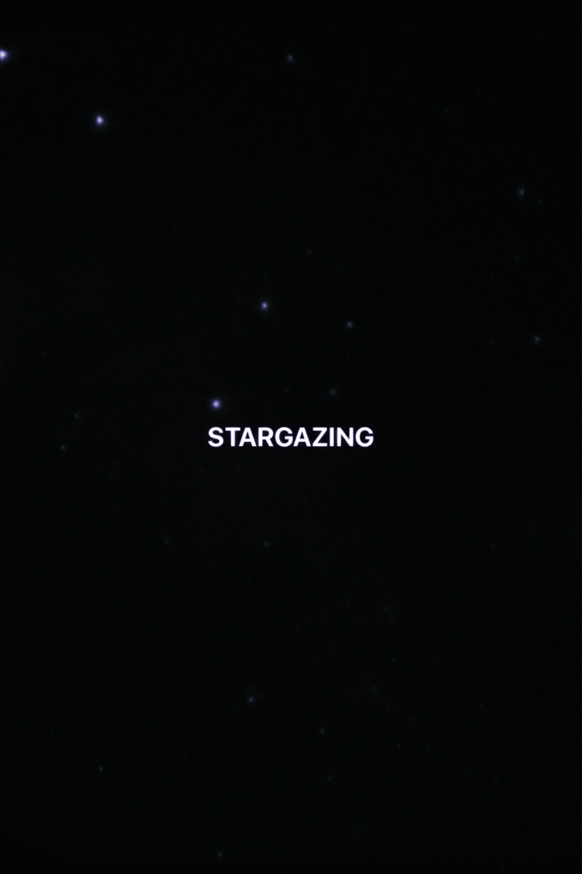 Stargazing
