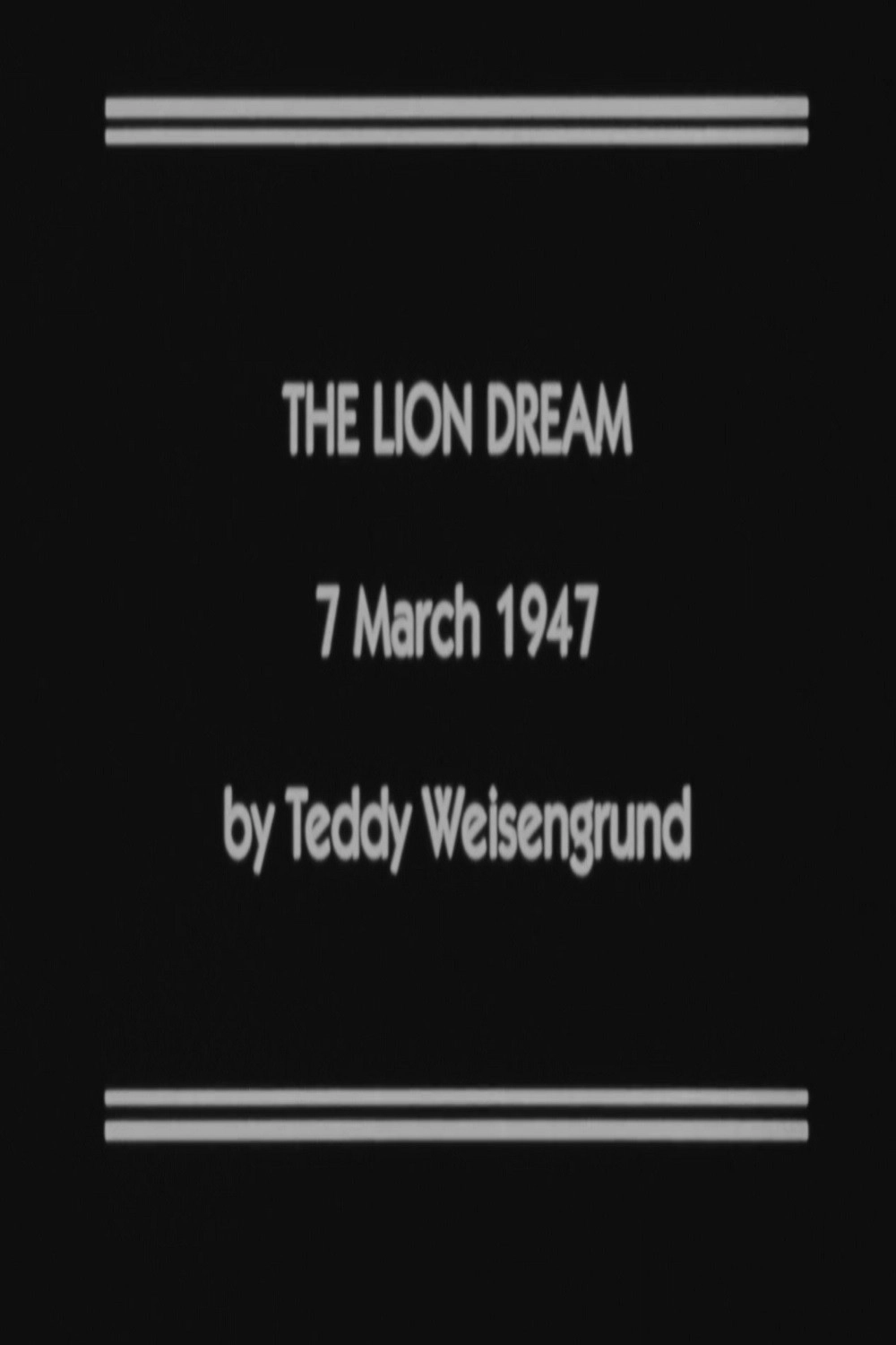 The Lion Dream