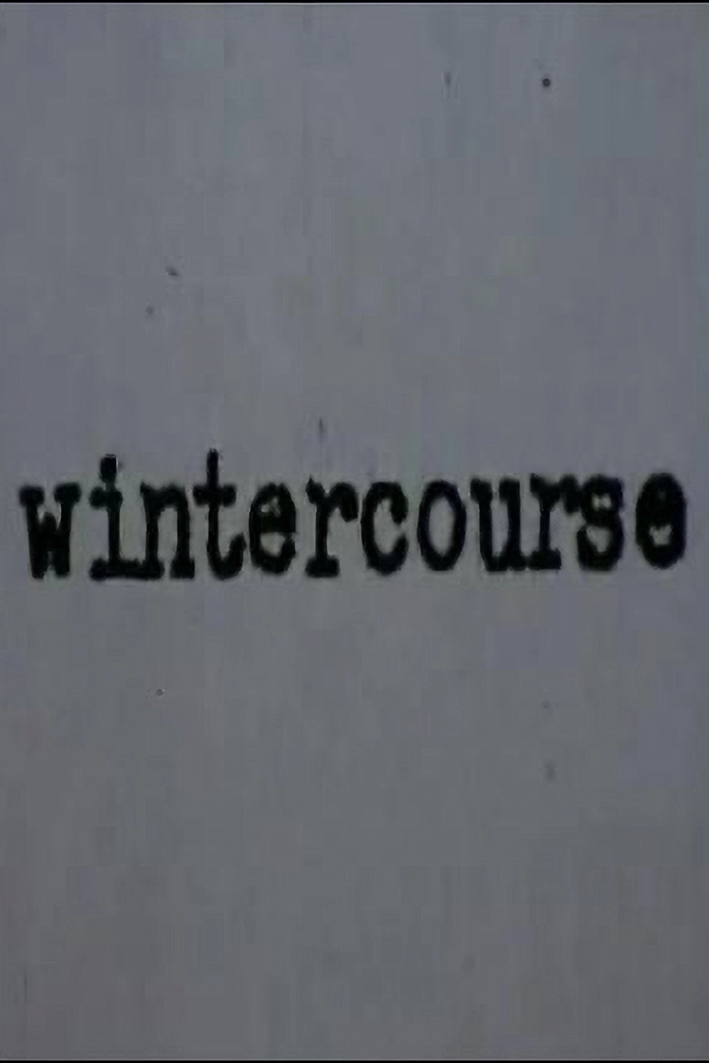 Wintercourse