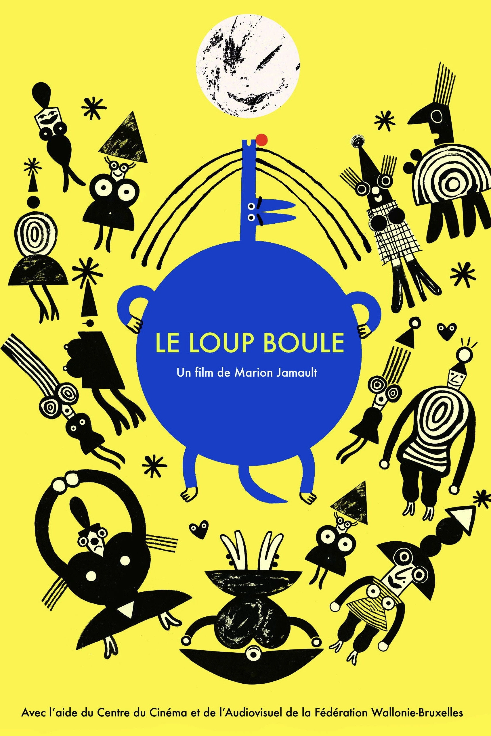 Le loup boule