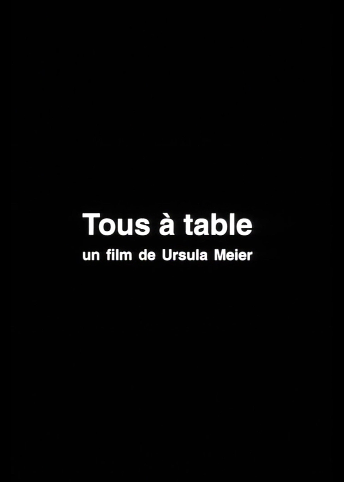 Table Manners