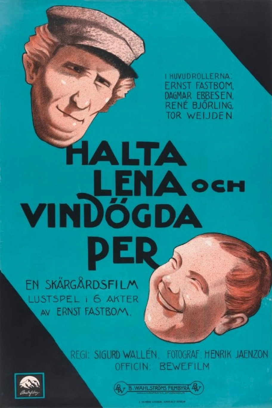 Halta Lena och vindögda Per