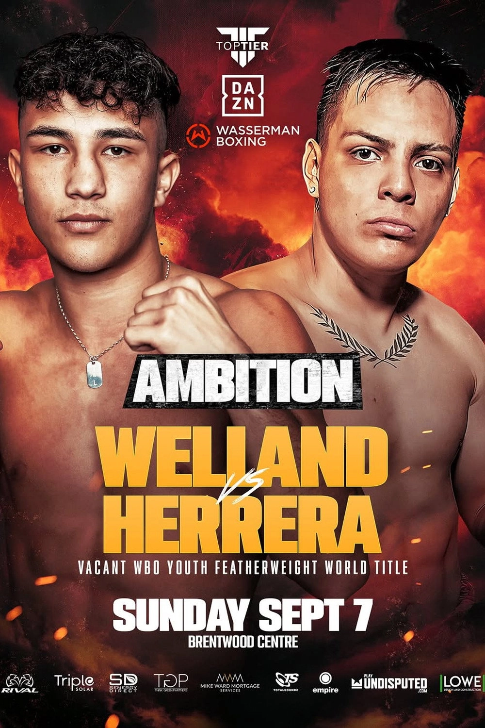Tom Welland vs. Kevin Herrera