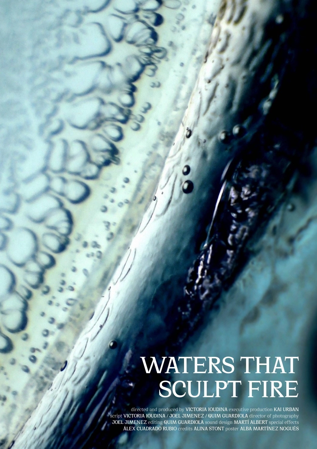 Waters that sculpt fire