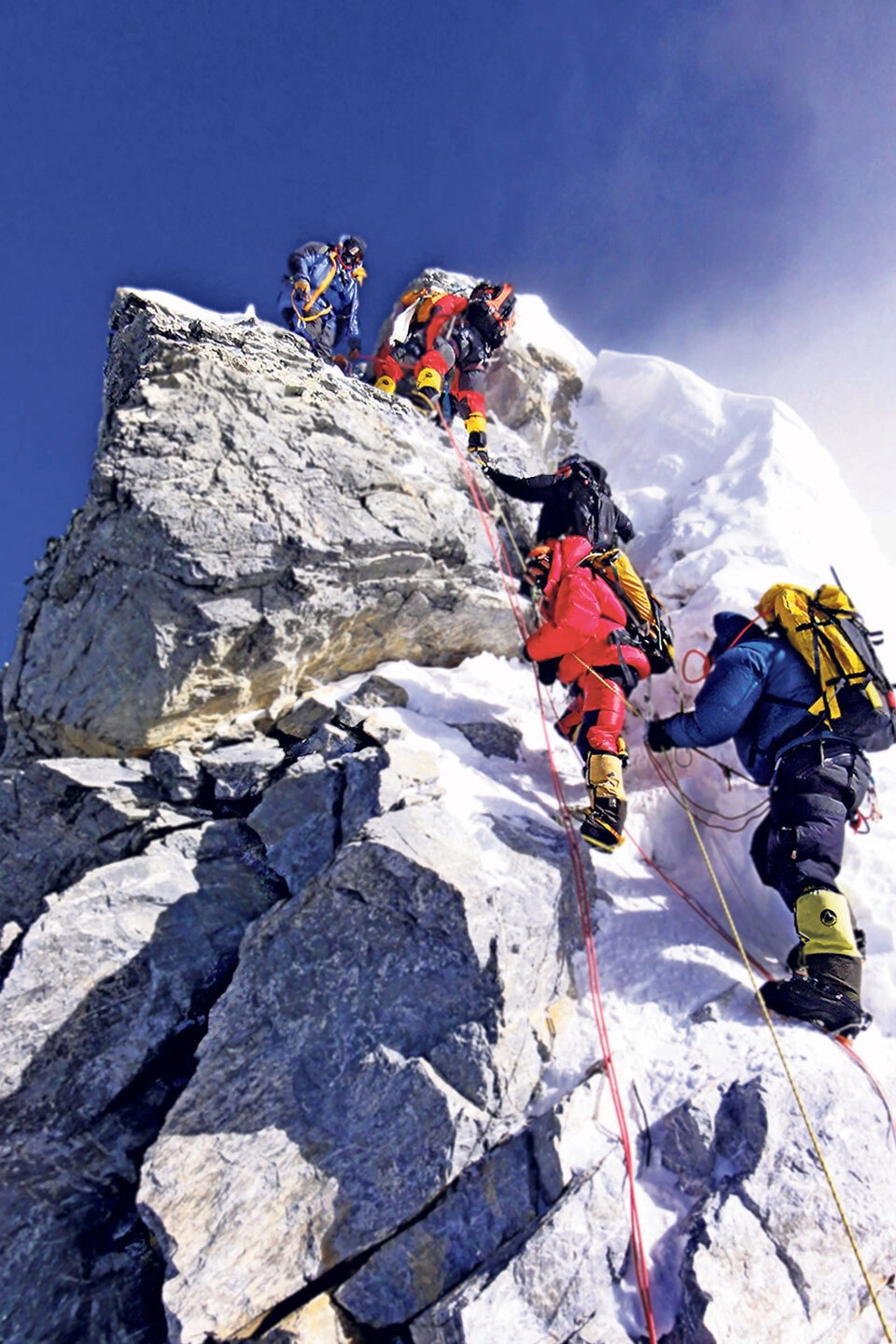 Mount Everest Then and Now