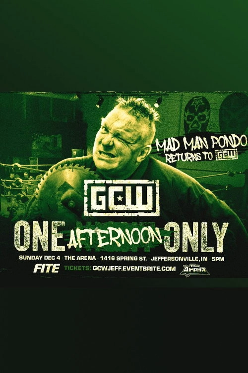 GCW One Afternoon Only